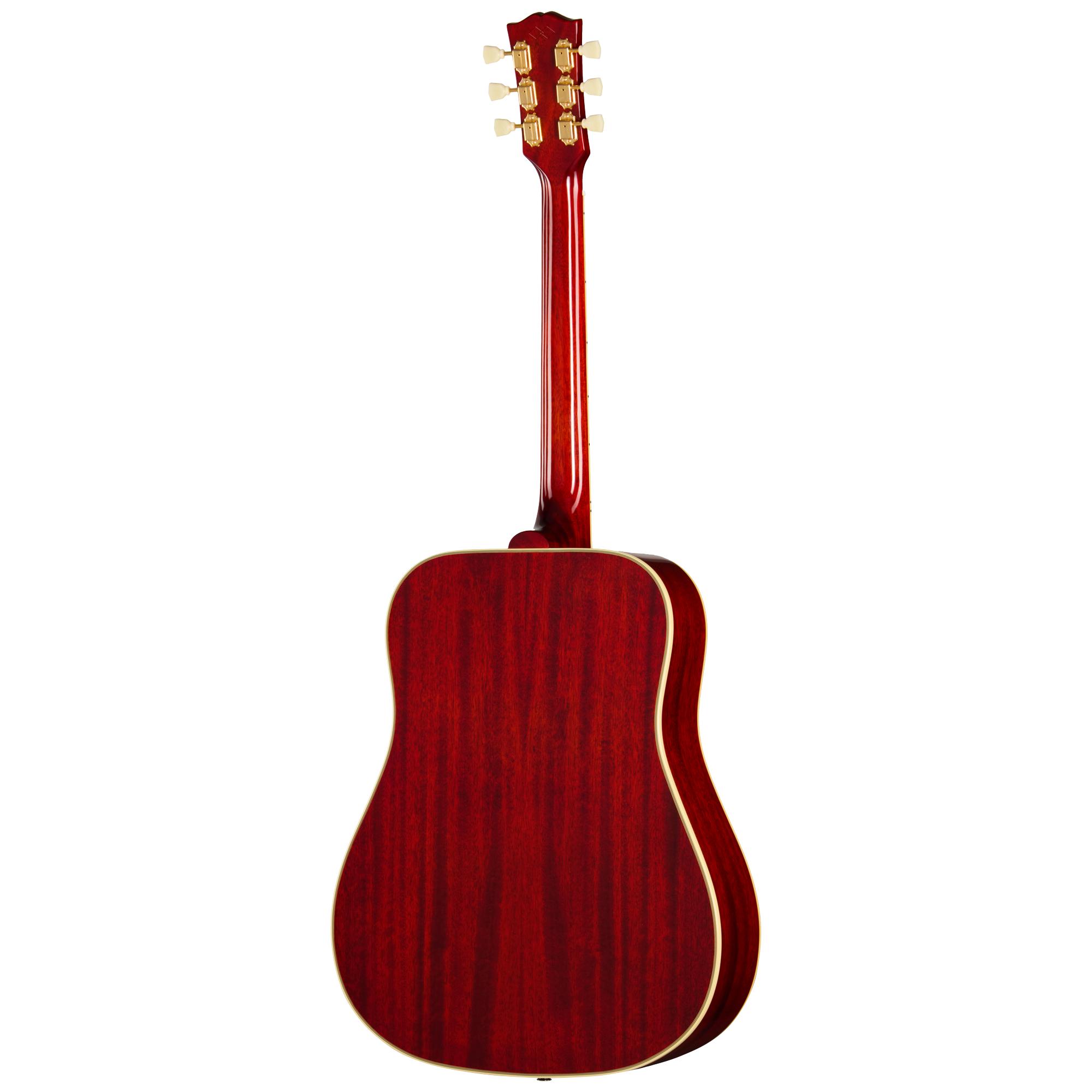 Epiphone Inspired By Gibson Custom 1960 Hummingbird Reissue In Heritage Cherry Sunburst - ECHBR0HSGH1_5_Back.jpg