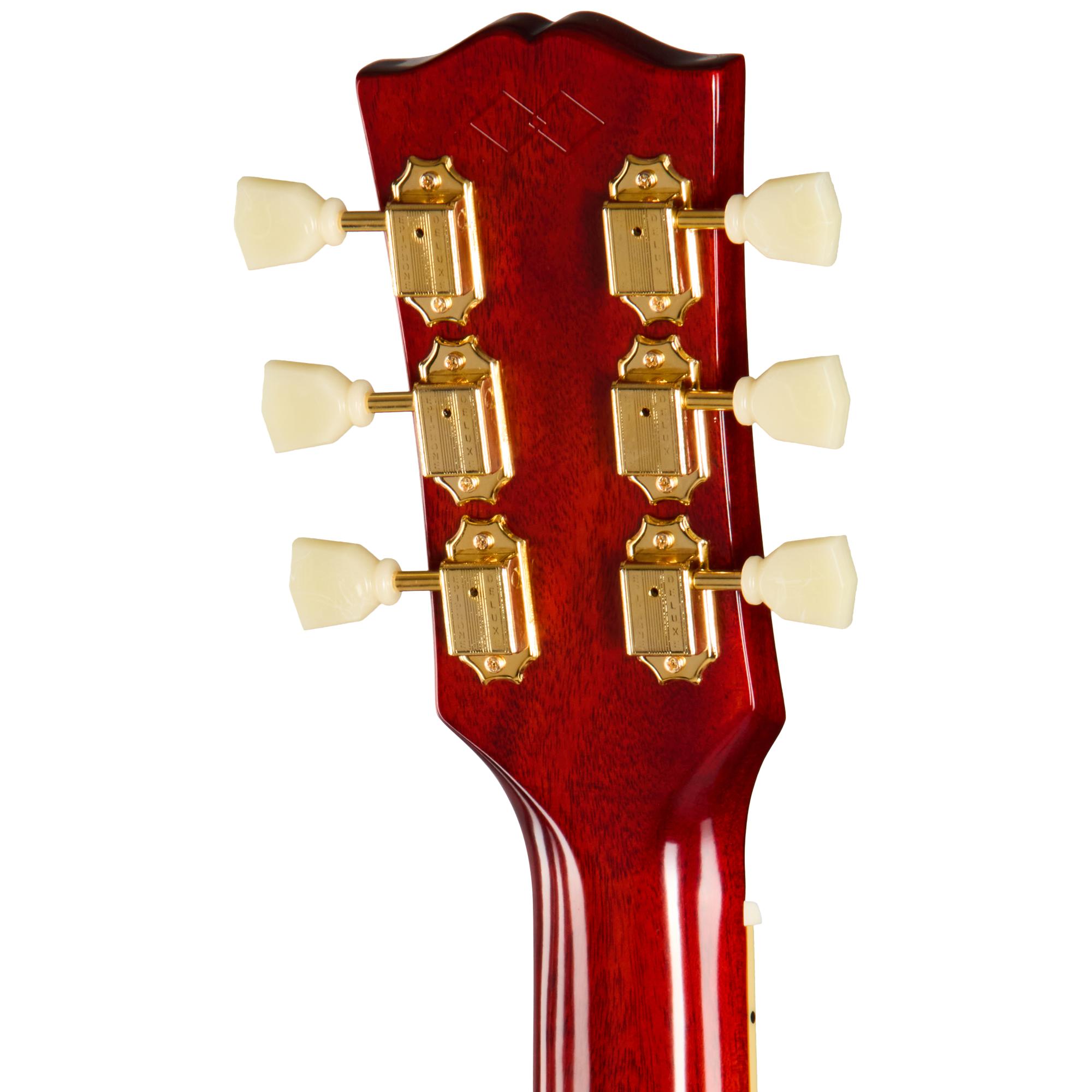Epiphone Inspired By Gibson Custom 1960 Hummingbird Reissue In Heritage Cherry Sunburst - ECHBR0HSGH1_6_BackHeadstock.jpg