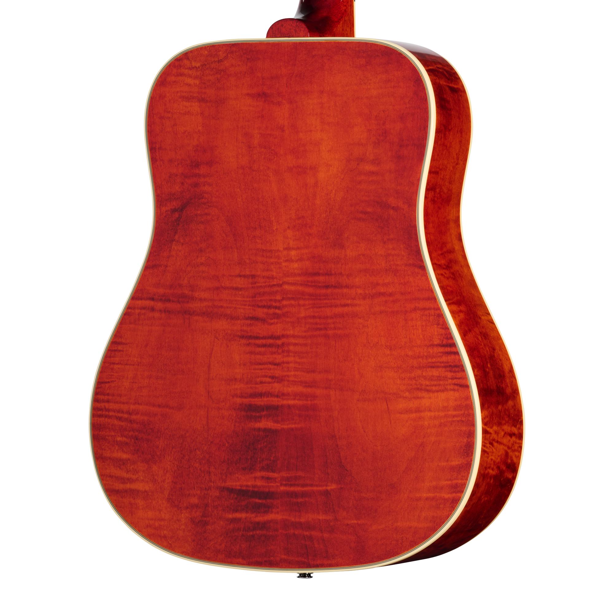 Epiphone Inspired By Gibson Custom 1963 Dove Reissue In Natural - ECDVR3NANH1_4_BackBody.jpg