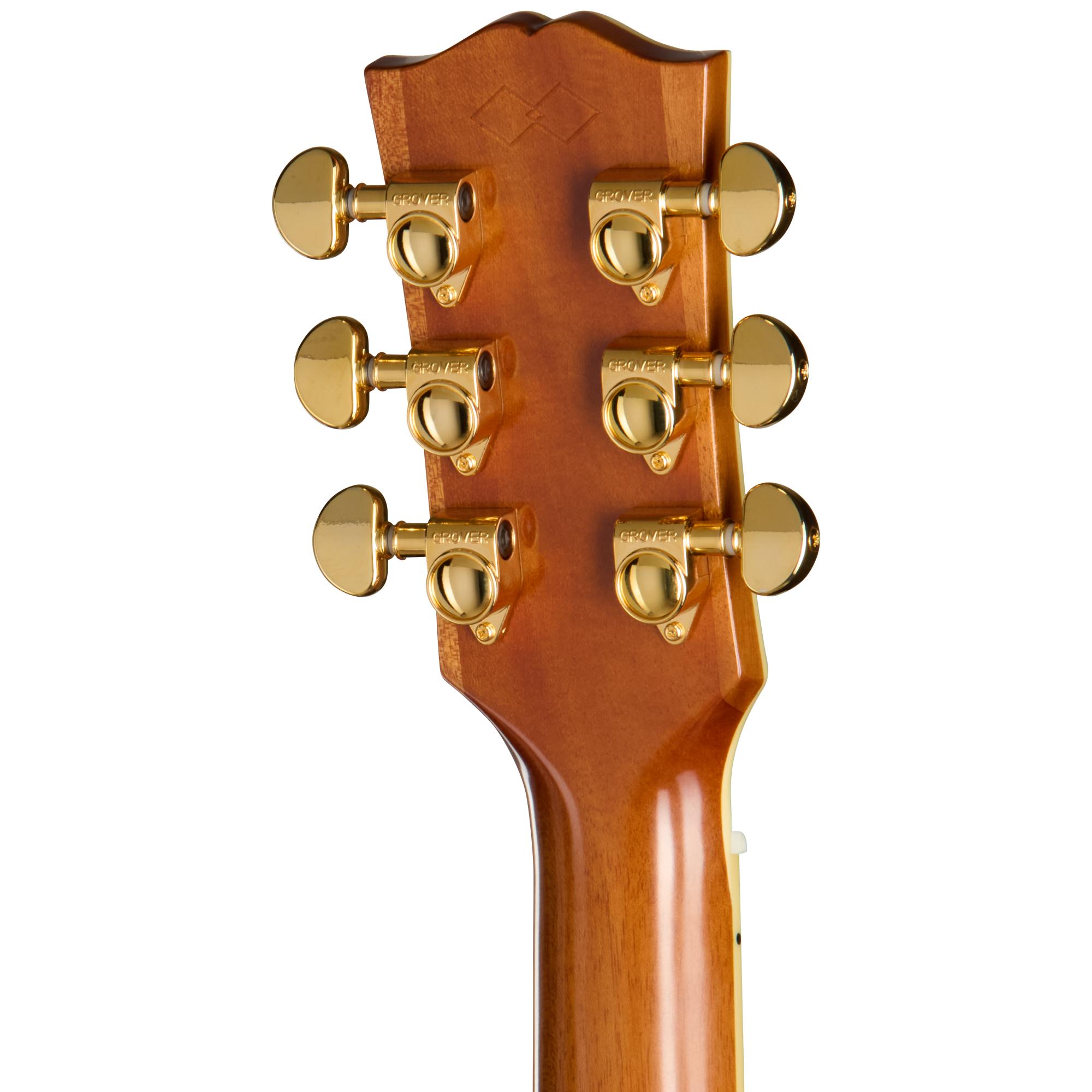 Epiphone Inspired By Gibson Custom 1960 Hummingbird Deluxe EC In Natural - ECHBDECNAGH1_6_BackHeadstock.jpg