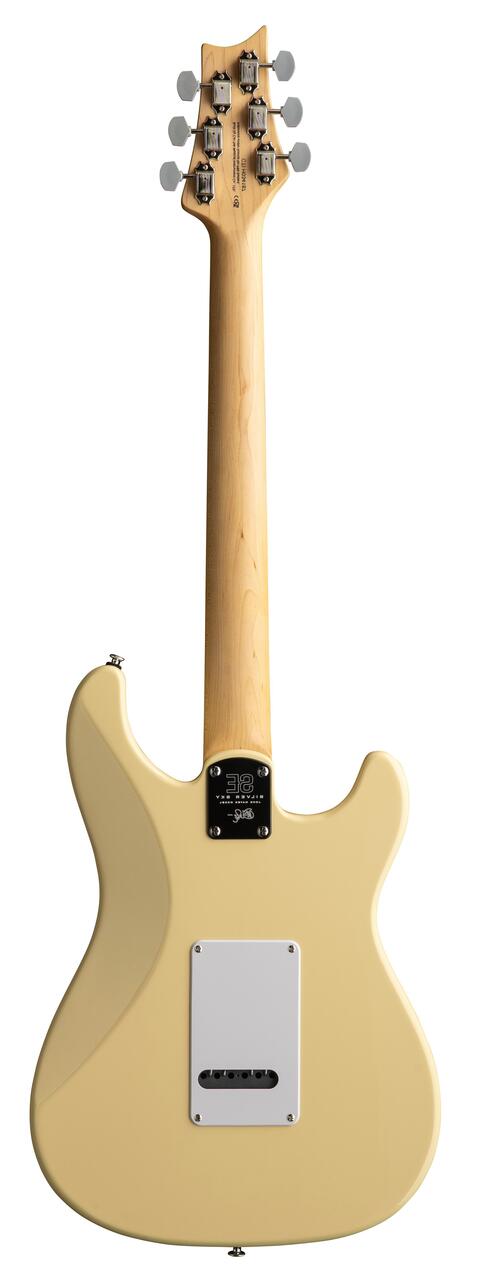 PRS John Mayer Left Handed SE Silver Sky in Moon White, Maple Neck - SE Silver Sky Lefty Maple Moon White_back.jpg