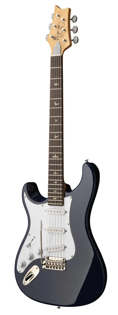 PRS John Mayer Left Handed SE Silver Sky in Trad Blue, Rosewood Fretboard - SE Silver Sky Rosewood Lefty Trad Blue_3quarters_compressed.jpg