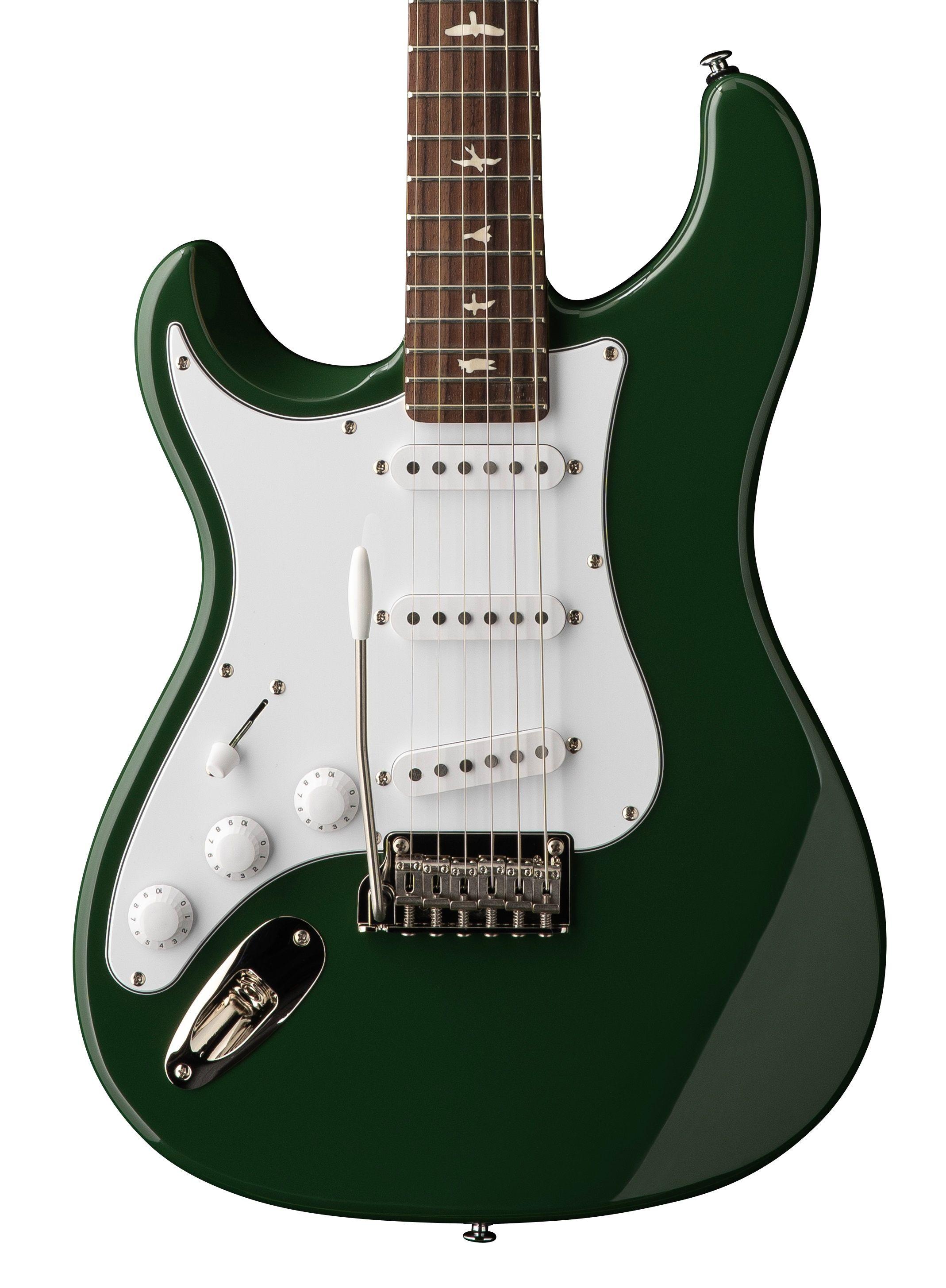 PRS John Mayer Left-Handed SE Silver Sky in Laurel Green, Rosewood Fretboard - SE Silver Sky Rosewood Lefty Laurel Green-hero_compressed.jpg