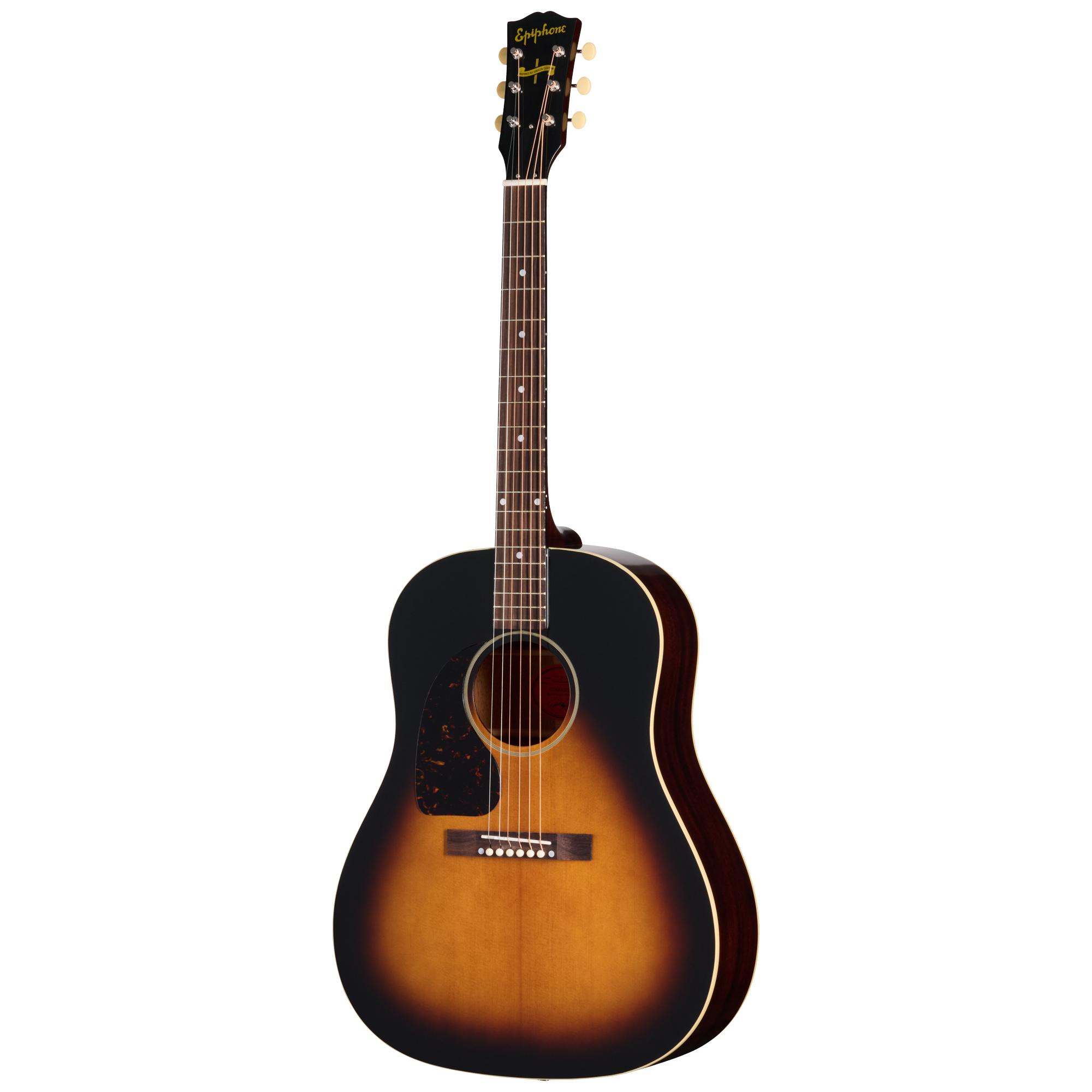 Epiphone 1942 Banner J-45 Reissue Left-Handed Electro Acoustic in