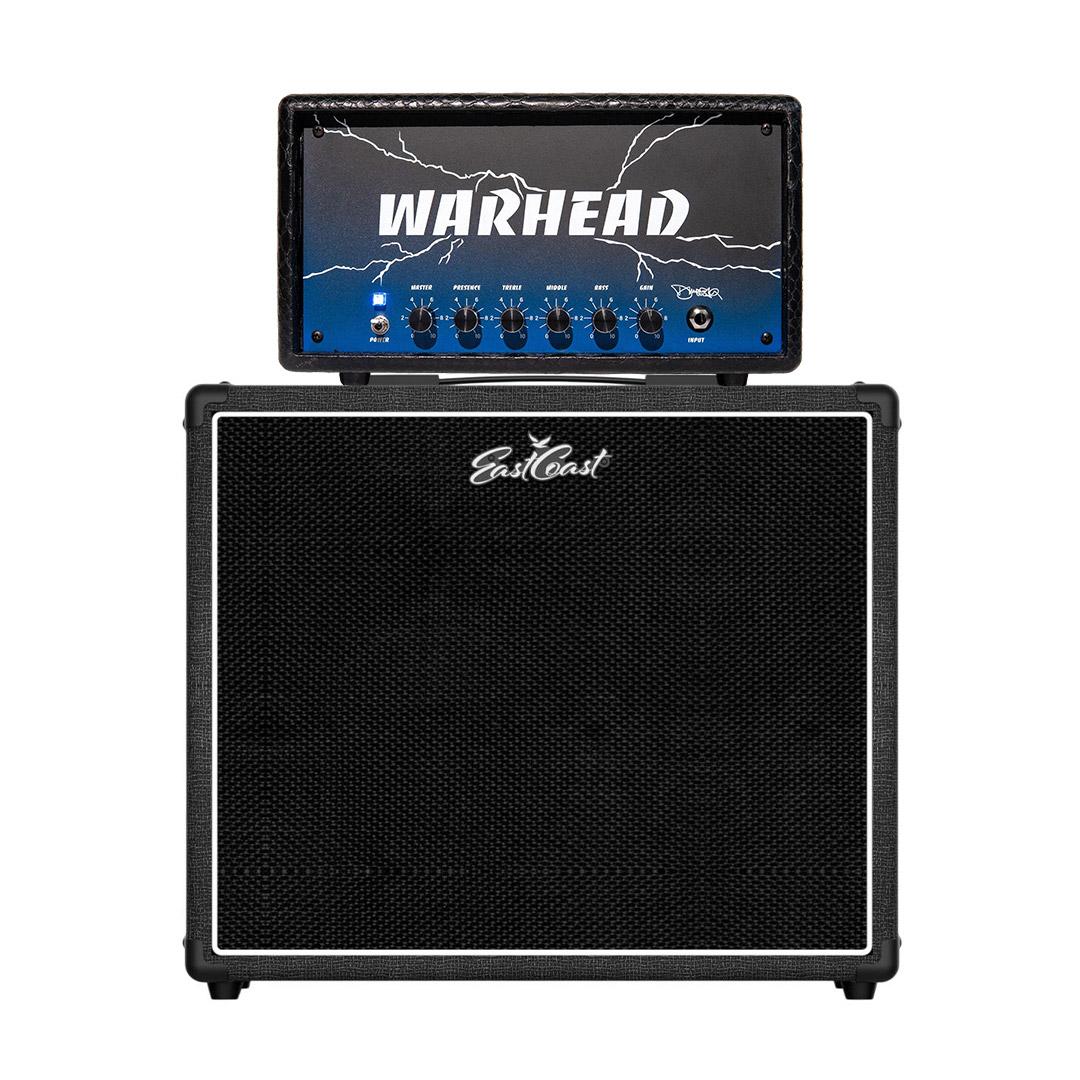 Warhead Dime Thunderbolt Head and EastCoast 1x12 Speaker Cabinet Bundle - warhead-bundle.jpg