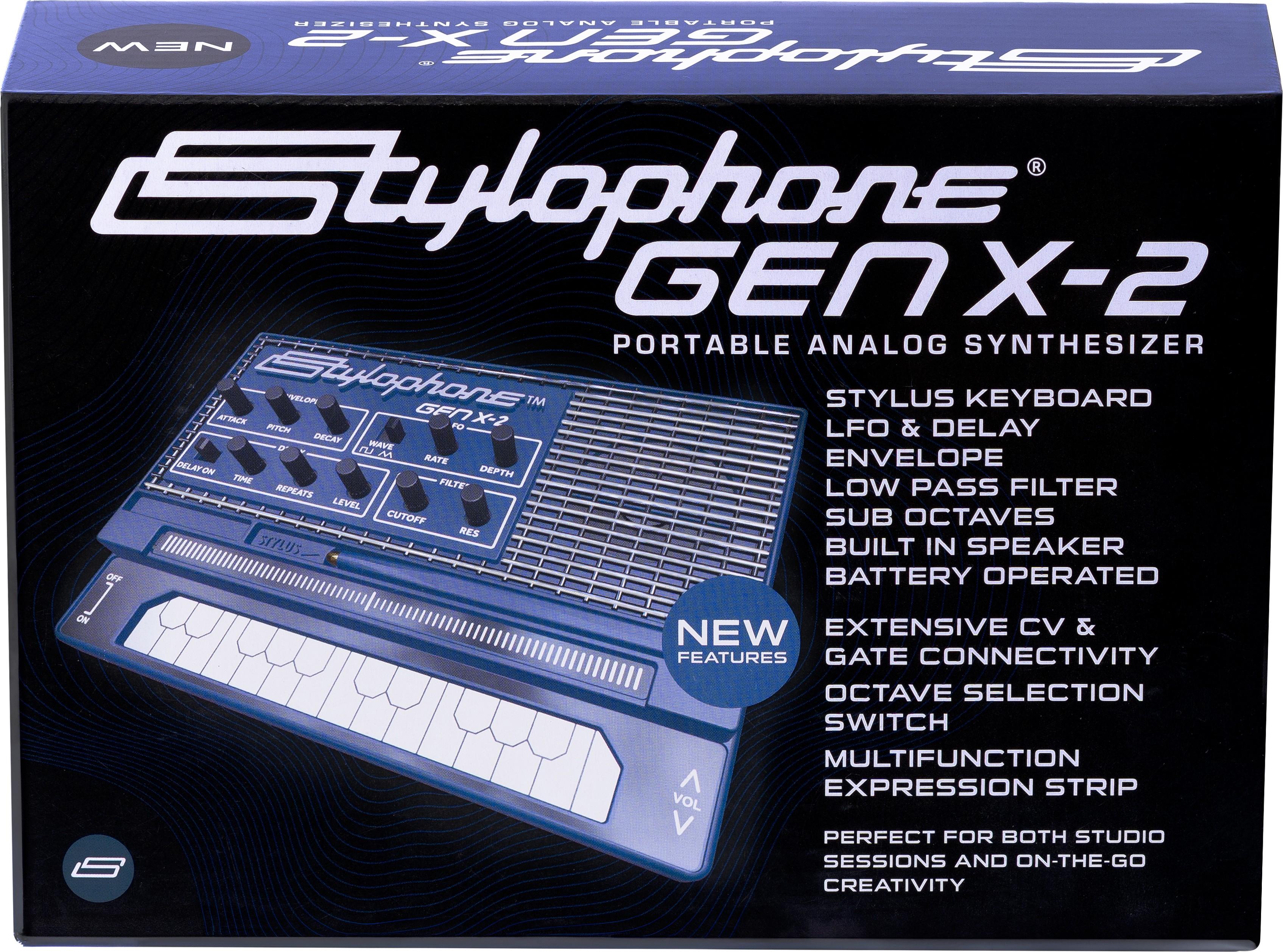 Stylophone GENX-2 Portable Analog Synthesizer - STYLOGENX2_1.jpg
