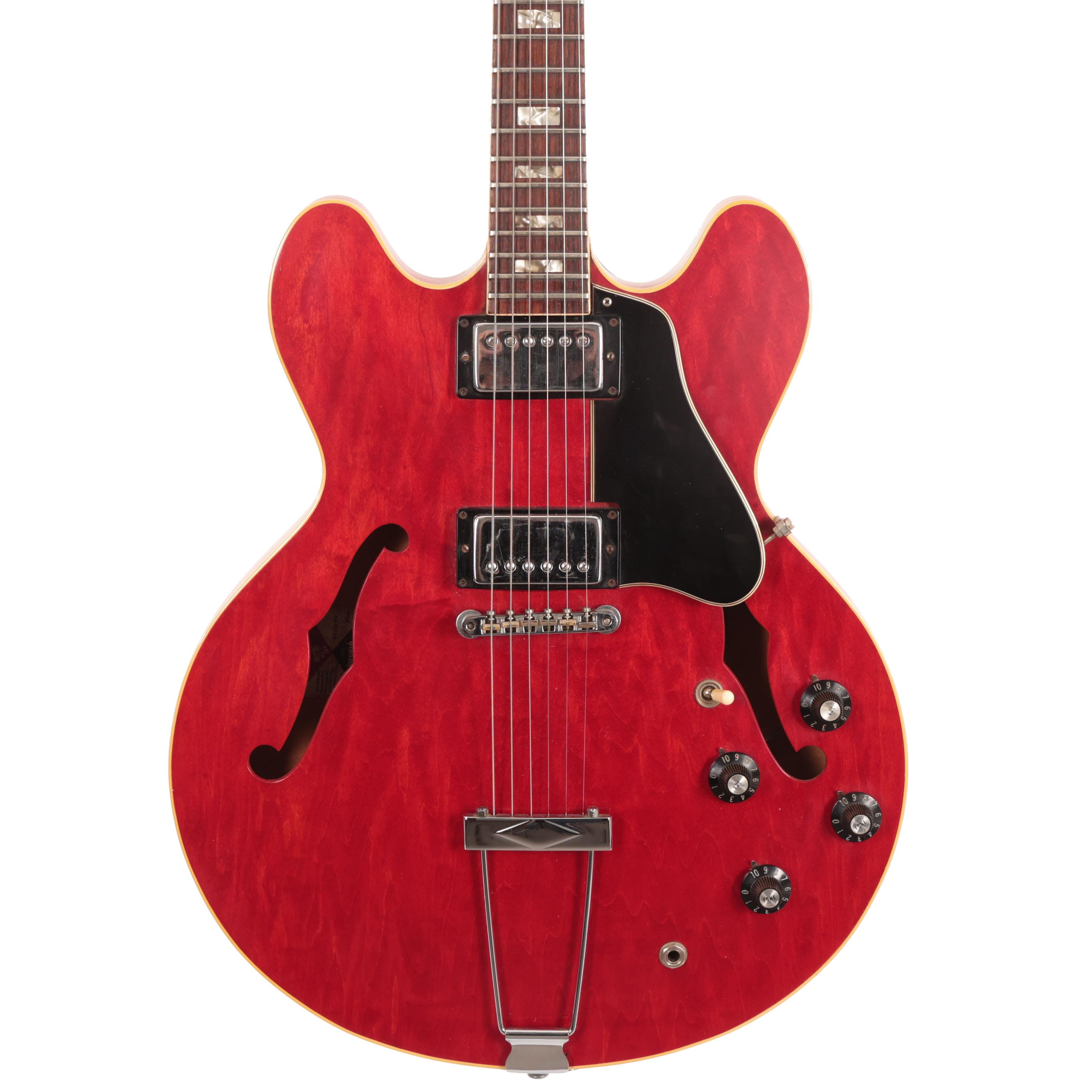 Second Hand Gibson 1973 ES-335 in Cherry with Original Case - SH-114-1970 (2).jpg