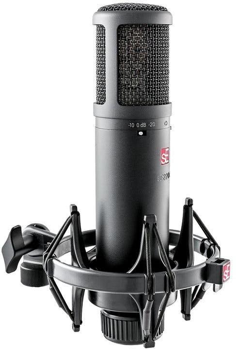 sE Electronics SE2200 Studio Condenser Microphone Bundle With Cable and Stand - _BUN-SE2200-STAND_7.jpg