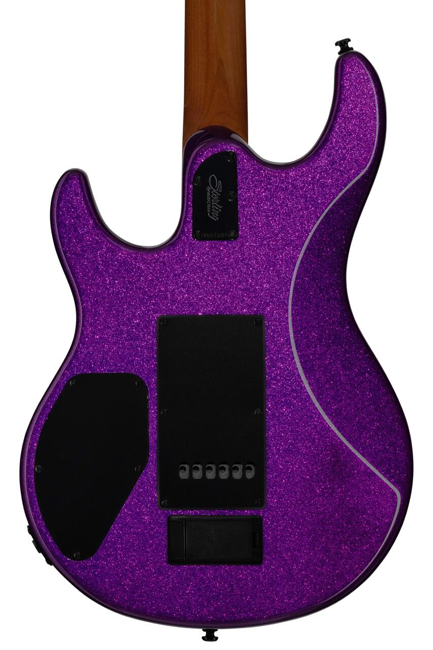 Sterling by Music Man Luke LK100 Electric Guitar in Purple Sparkle - ST-LK100-PSK-R2-REAR-BODY_compressed.jpg