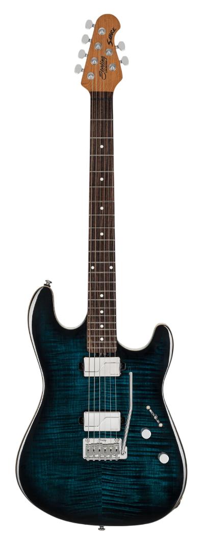 Sterling by Music Man Sabre Electric Guitar in Deep Blue Burst  - 02_e5f7ab0b-302b-4513-afac-b253110330df-Photoroom.jpg