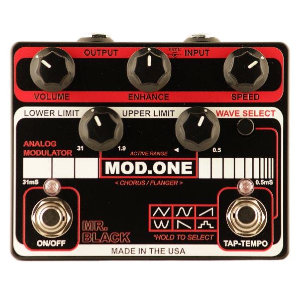 Mr. Black Mod.One Analogue Time Modulator Pedal - 1.jpg