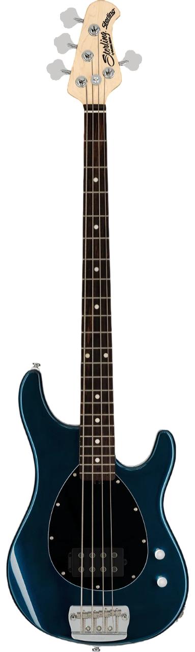 Sterling by Music Man Sterling SB14 Bass Guitar in Pearl Blue at