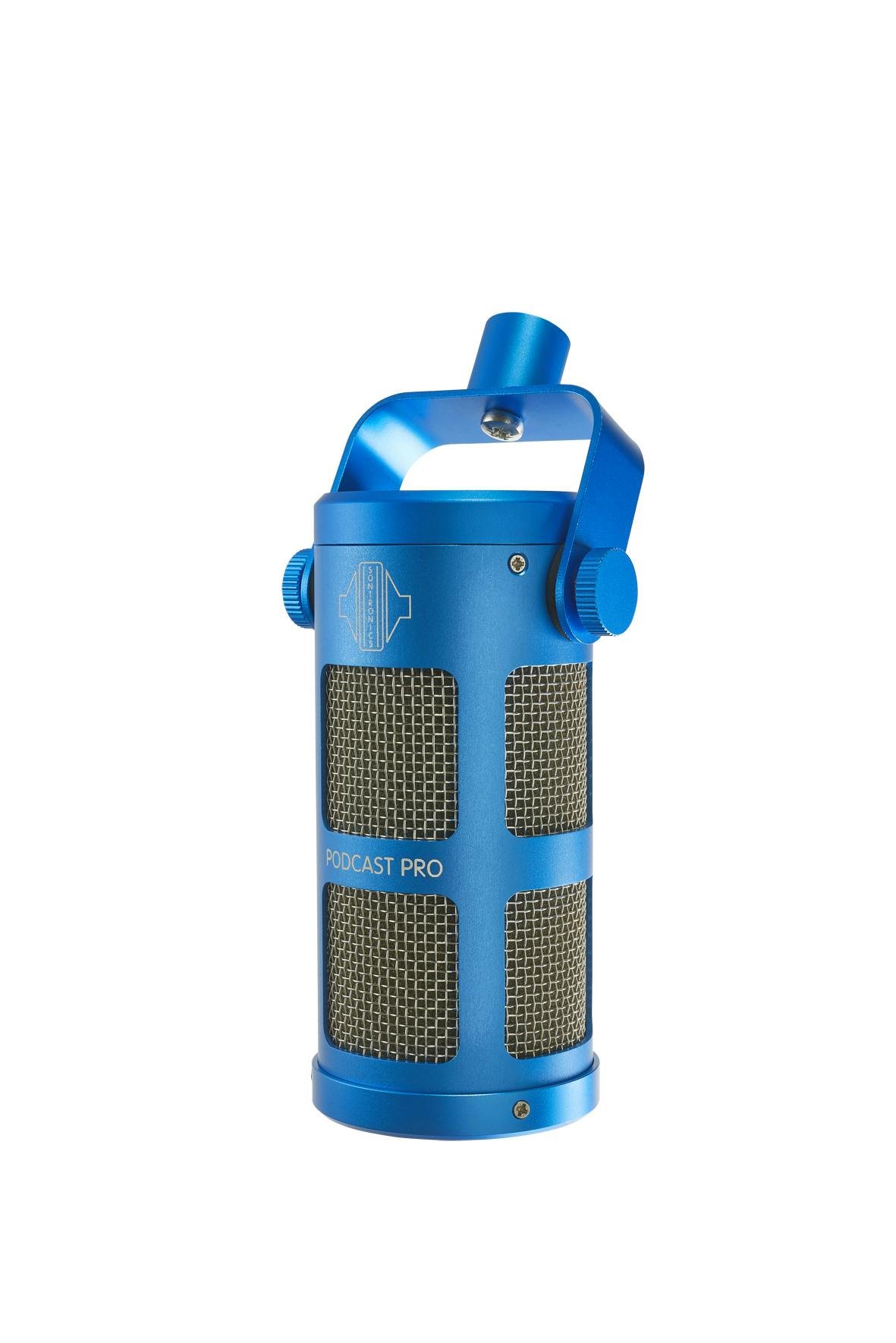 Sontronics Podcast Pro Dynamic Microphone in Blue - 433359-sontronics_podcastpro_blue_right.jpg