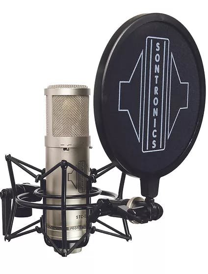 Sontronics STC-2 Pack with Large Diaphragm Microphone in Silver - 524626-1657797826892.jpg