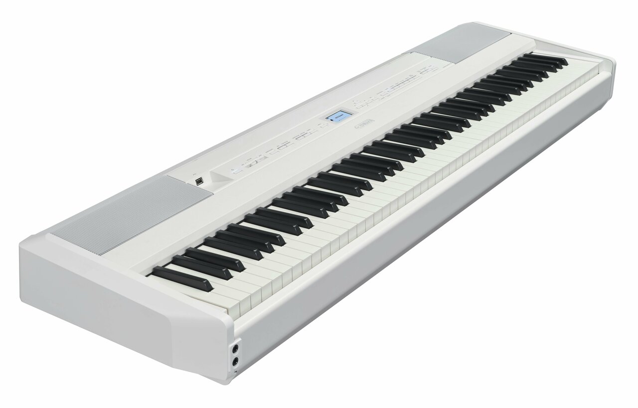 Yamaha P-525 Portable Piano in White - P-525WH-yamaha-piano-white-p525-side.jpg