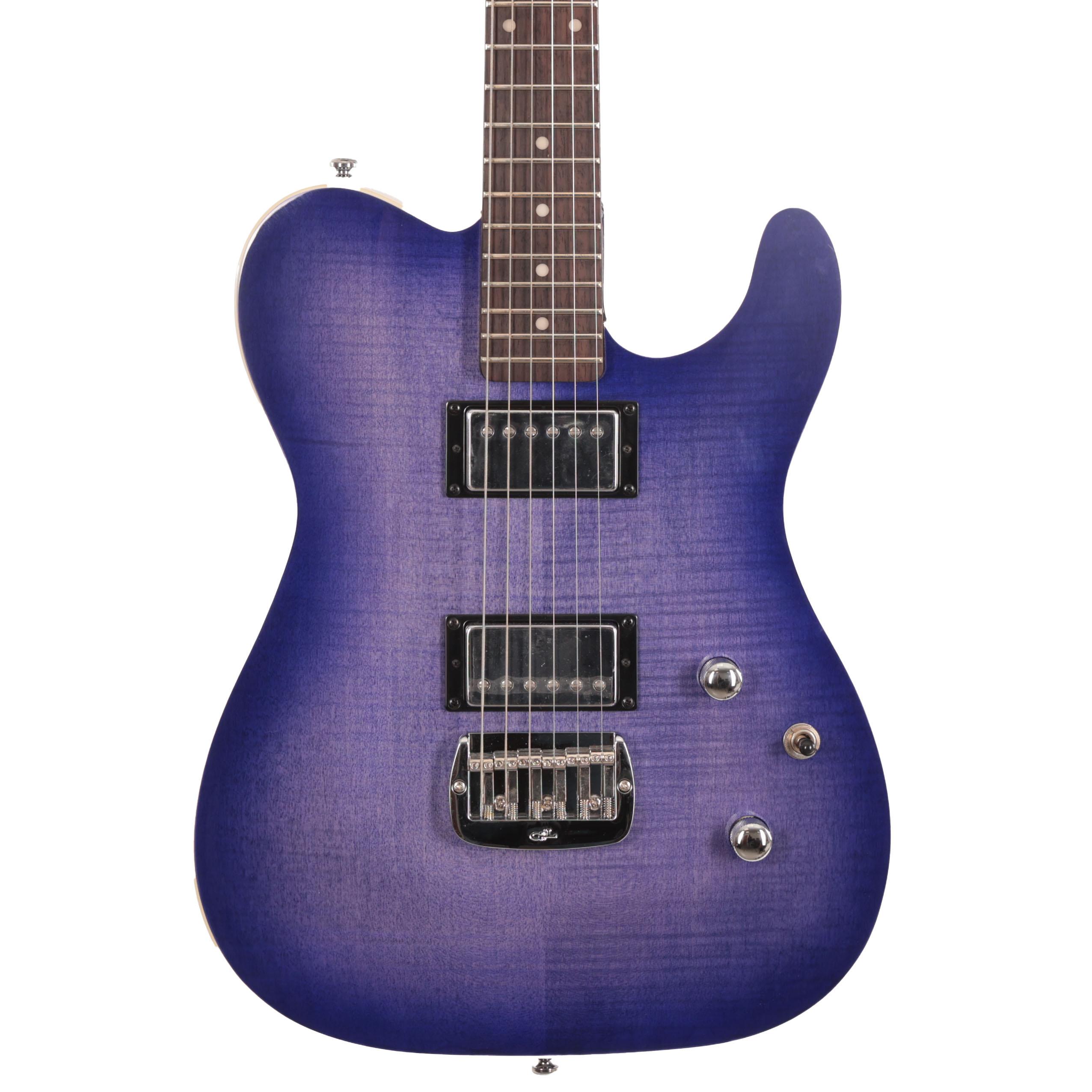 B Stock : G&L Tribute ASAT Deluxe Carved Top Blueburst Rosewood Fretboard 015 - B-TI-ASTD-C-0015 (2).jpg