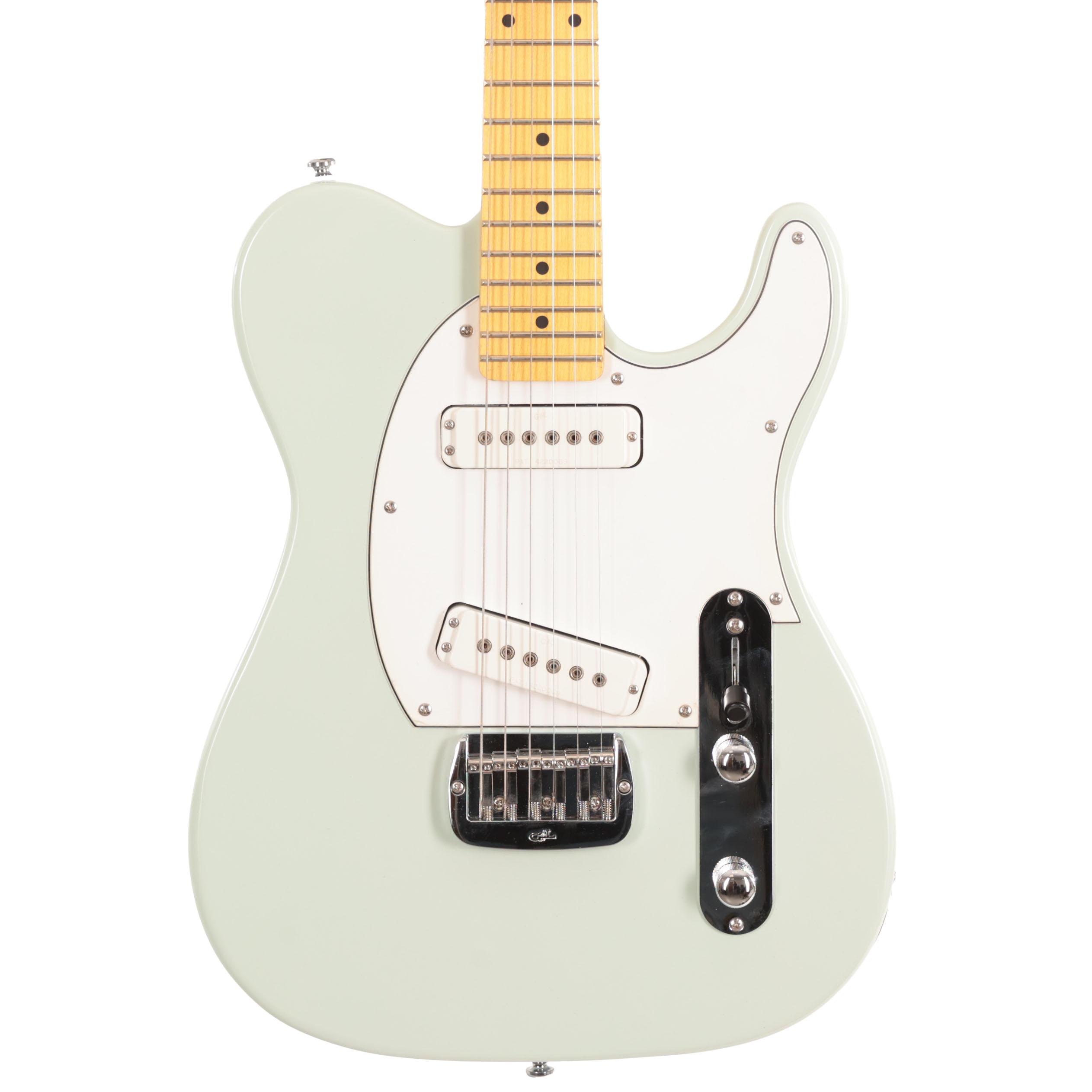 B Stock : G&L Tribute ASAT Special Surf Green Maple Fretboard,Yellowung pickguard 024 - B-TI-ASP-11-0024 (2).jpg