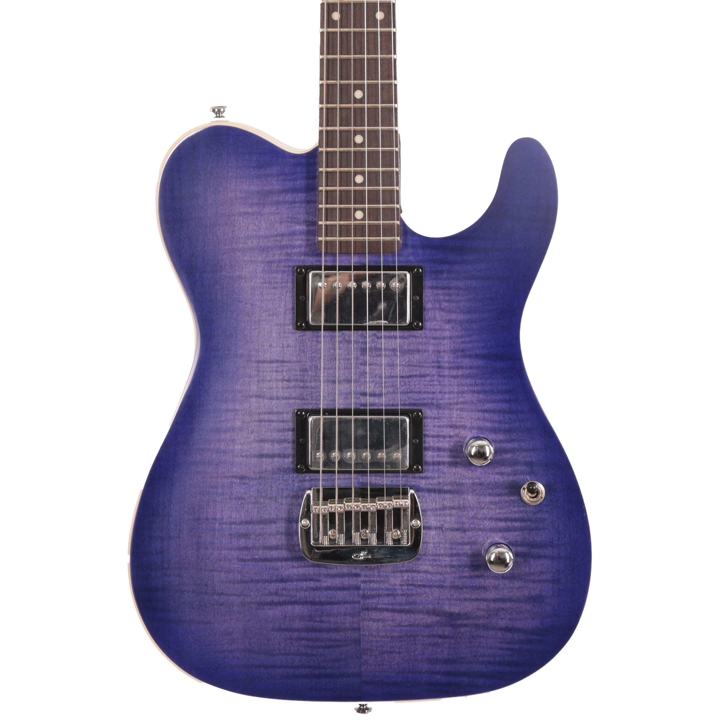 B Stock : G&L Tribute ASAT Deluxe Carved Top Blueburst Rosewood Fretboard 017 - B-TI-ASTD-C-0017 (2).jpg
