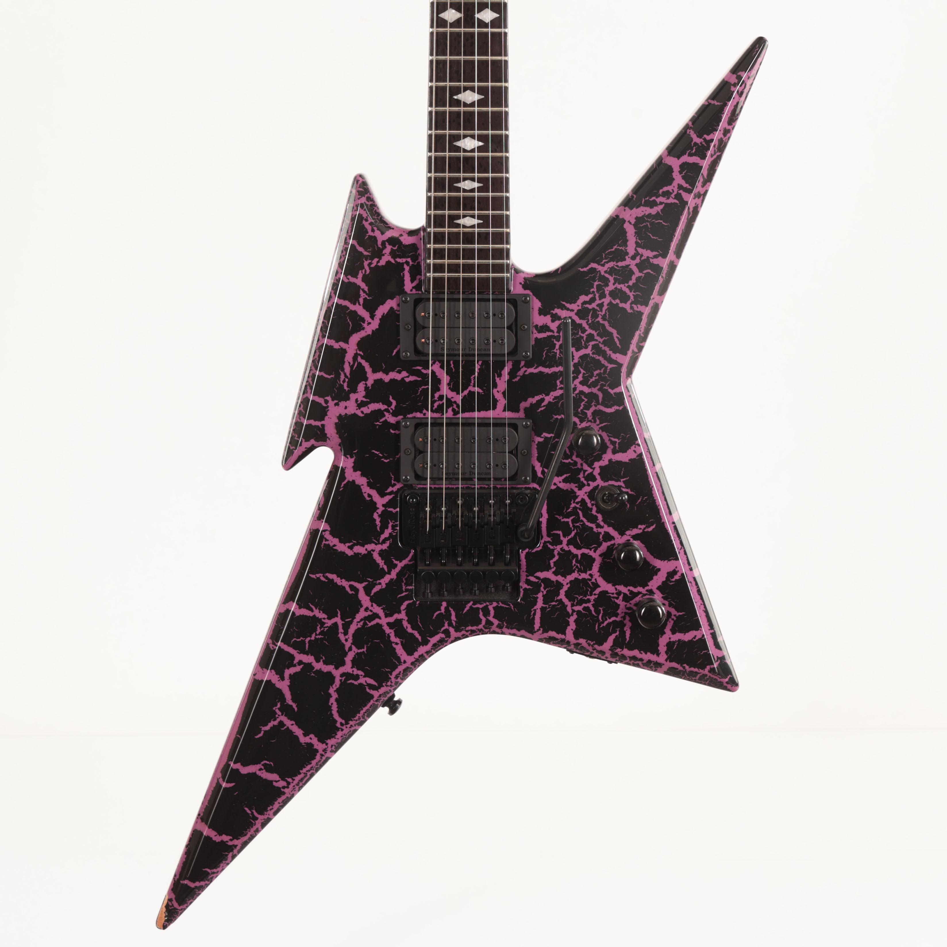 B Stock : BC Rich Ironbird MK1 Legacy with Floyd Purple Crackle 003 - B-IRONMK1LP-0003 (2).jpg