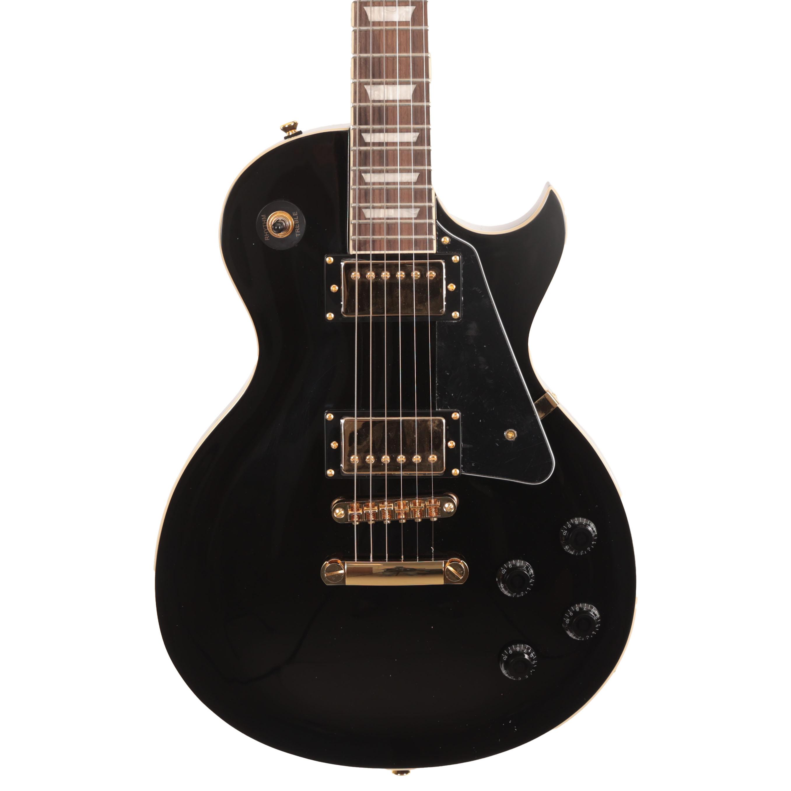 B Stock : Eastcoast L1 Electric Guitar in Black Rosewood Fretboard and Gold Hardware 021 - B-EC-L1-BK--0021 (2).jpg