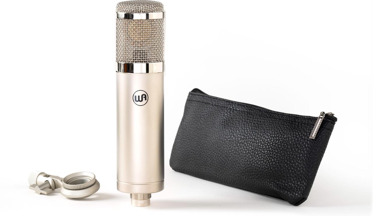 Warm Audio WA-47jr SE Condenser Microphone in Nickel - Andertons