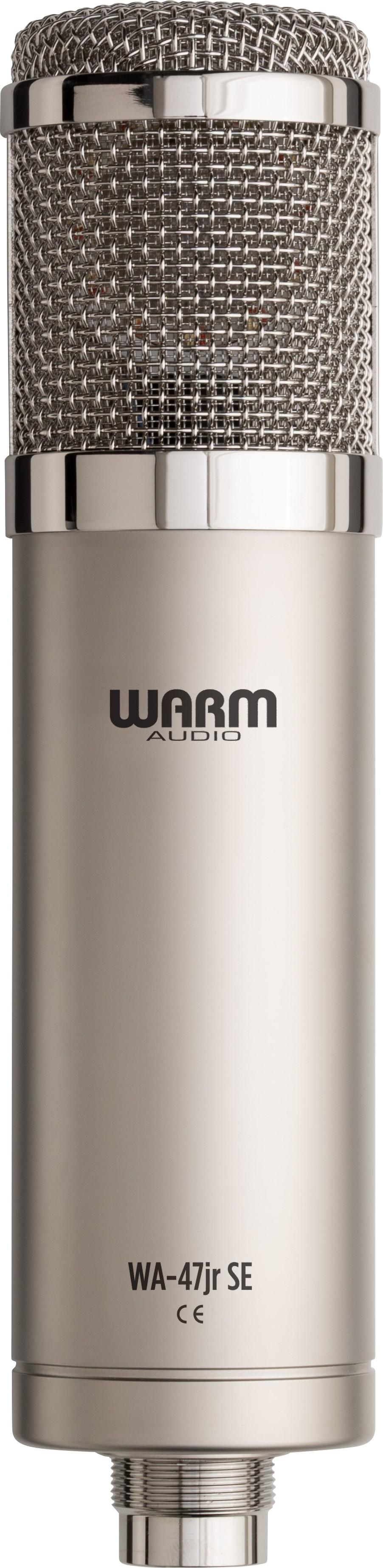 Warm Audio WA-47jr SE Condenser Microphone in Nickel - Andertons