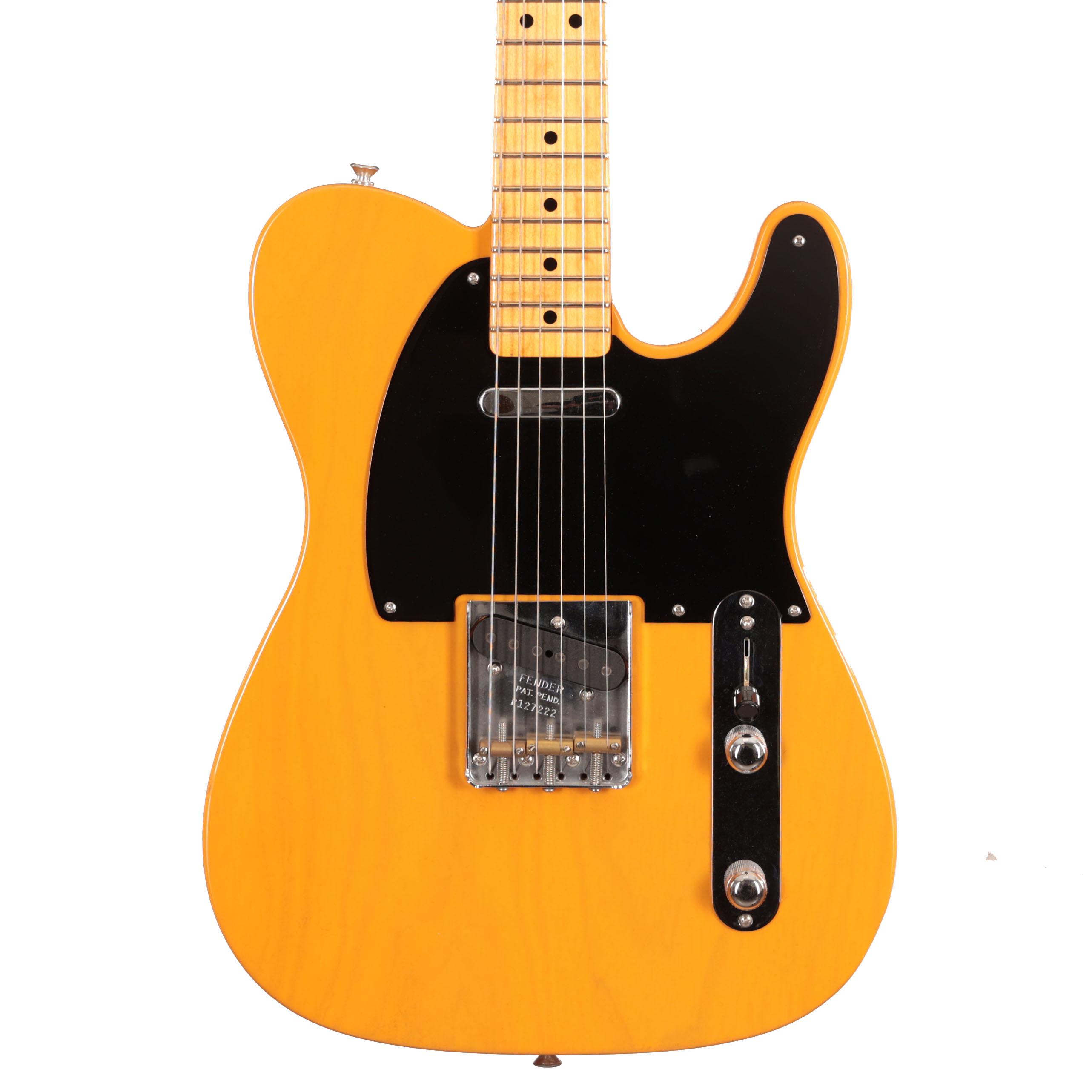 Fender Custom Shop '52 Telecaster Time Capsule In Aged Butterscotch Blonde - 127222 (2).JPG