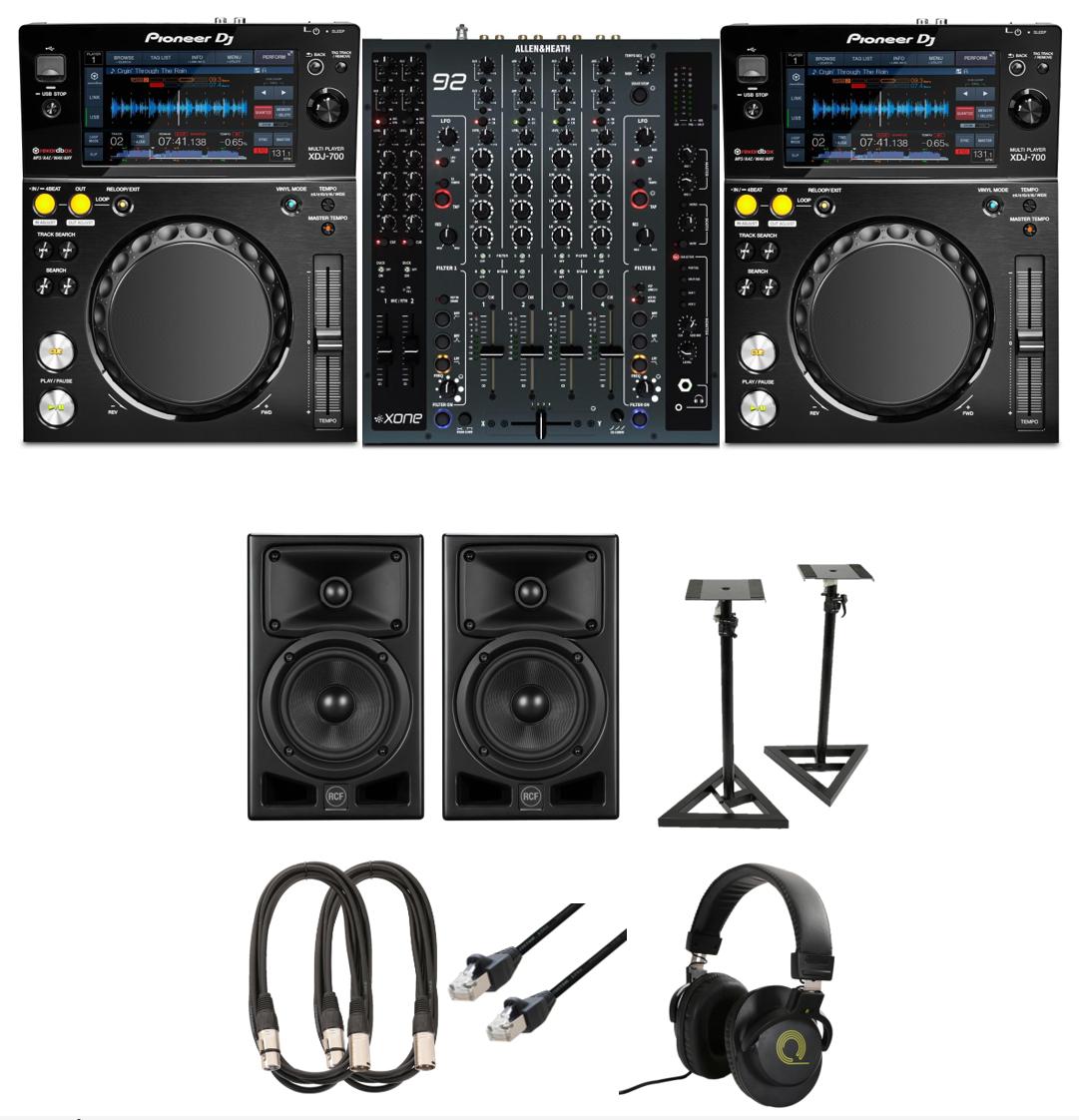 Allen & Heath XONE92 & Pioneer XDJ-700 Bundle With Speakers - _BUN-XONE92-1.jpg