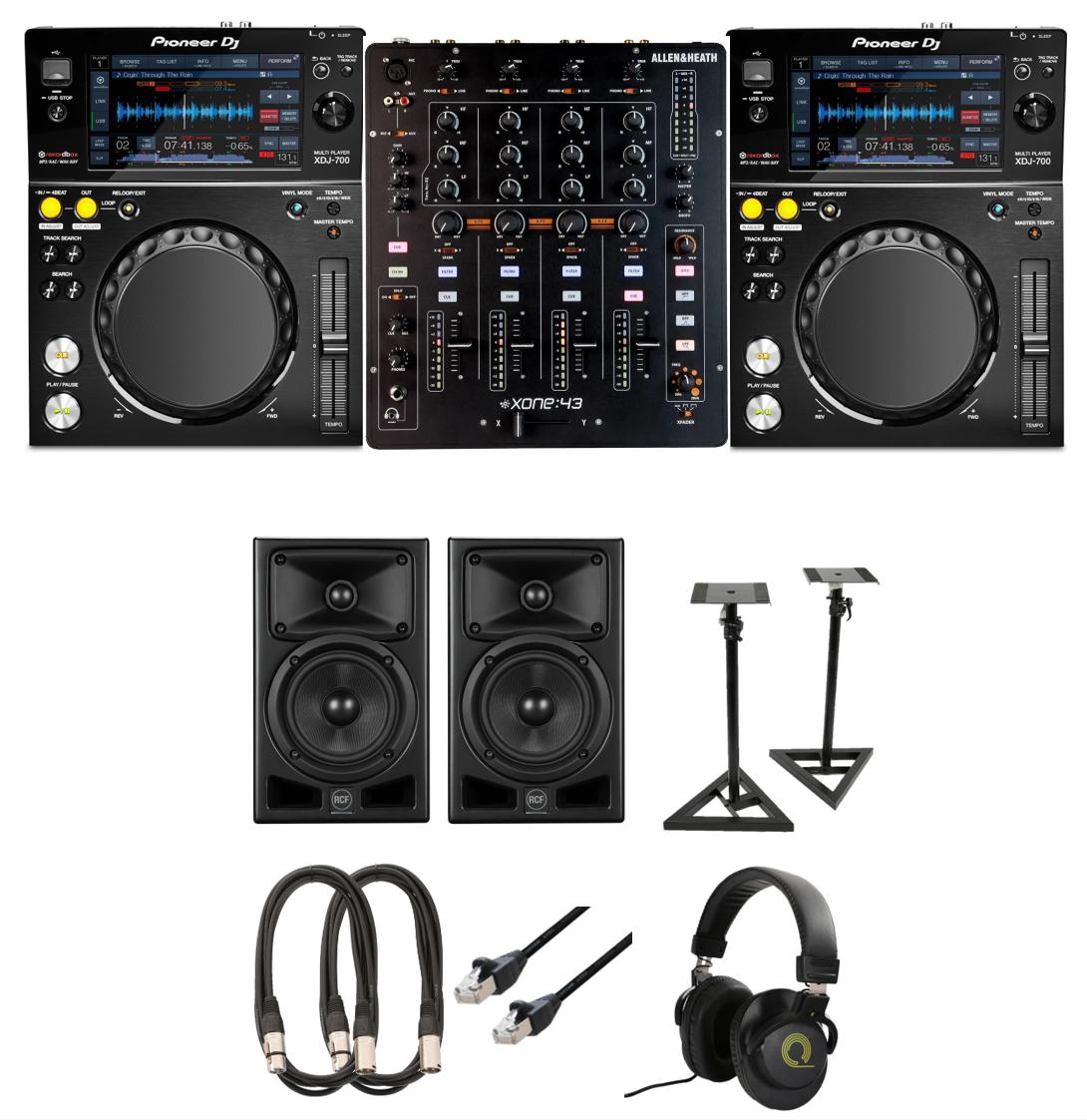 Allen & Heath XONE43 & Pioneer XDJ-700 Bundle With Speakers - _BUN-XONE43-1.jpg