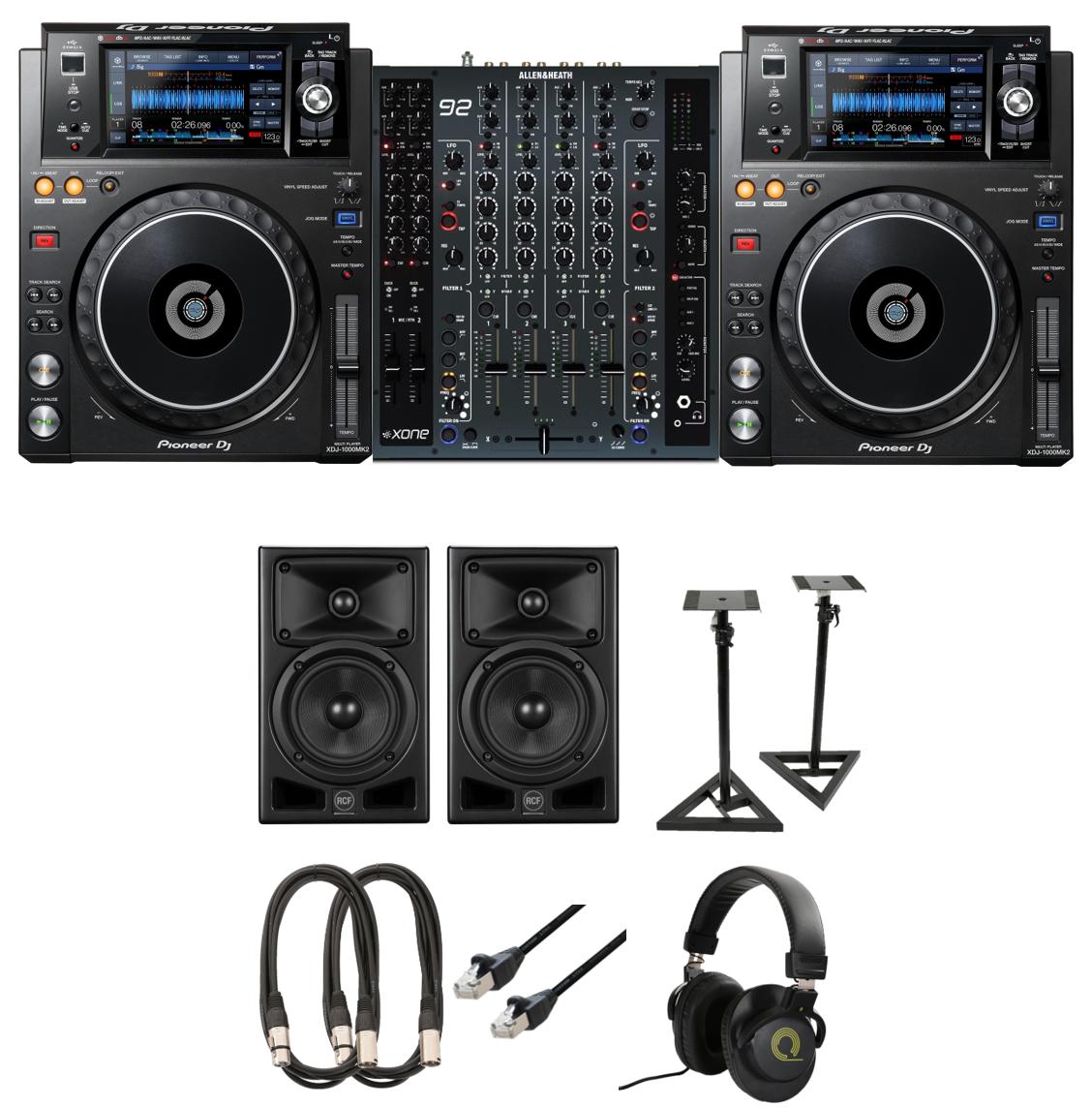 Allen & Heath XONE92 & Pioneer XDJ-1000 Bundle With Speakers - _BUN-XONE92-2.jpg