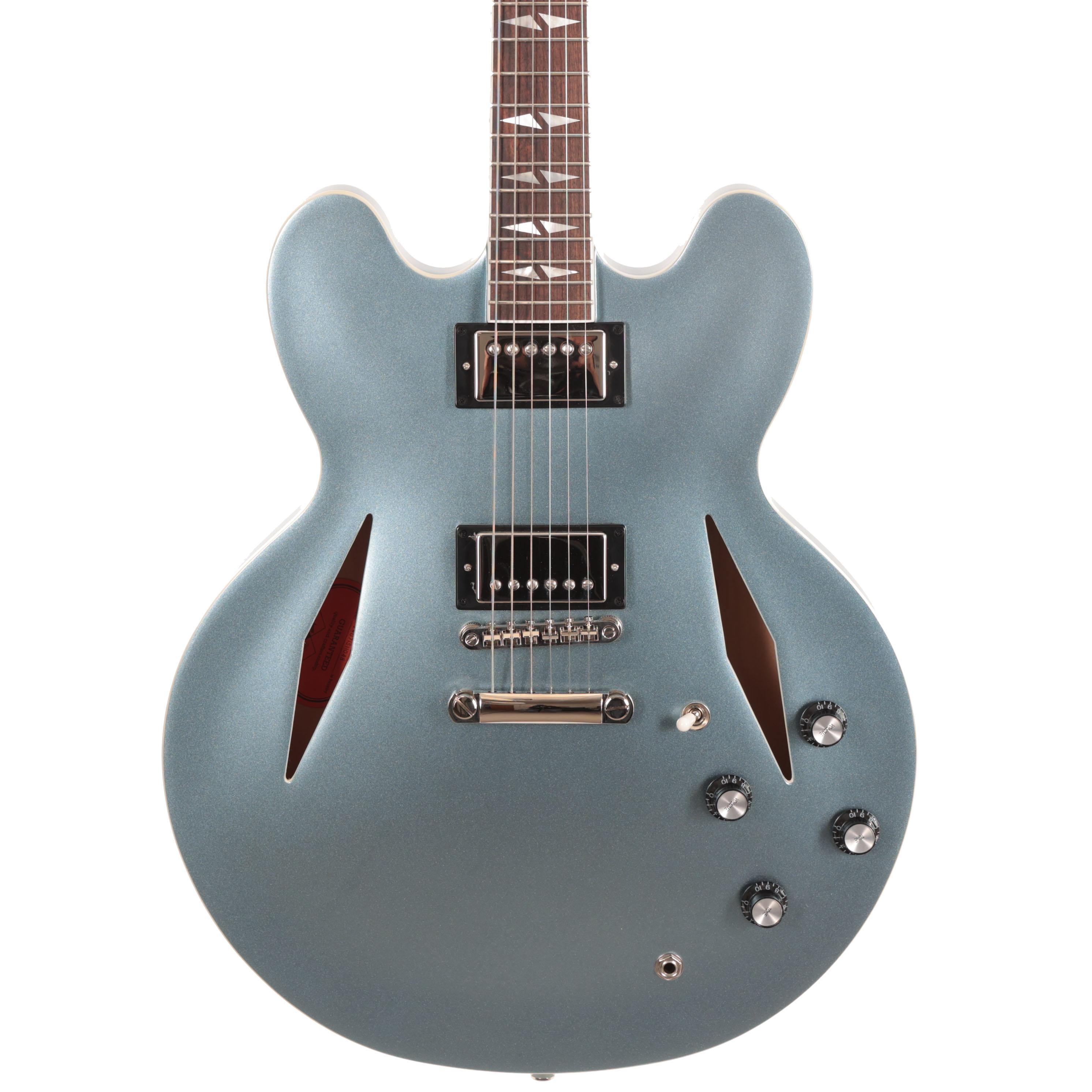Second Hand Epiphone Dave Grohl DG-335 Electric Guitar in Pelham Blue 918 - SH-141-4918 (2).jpg