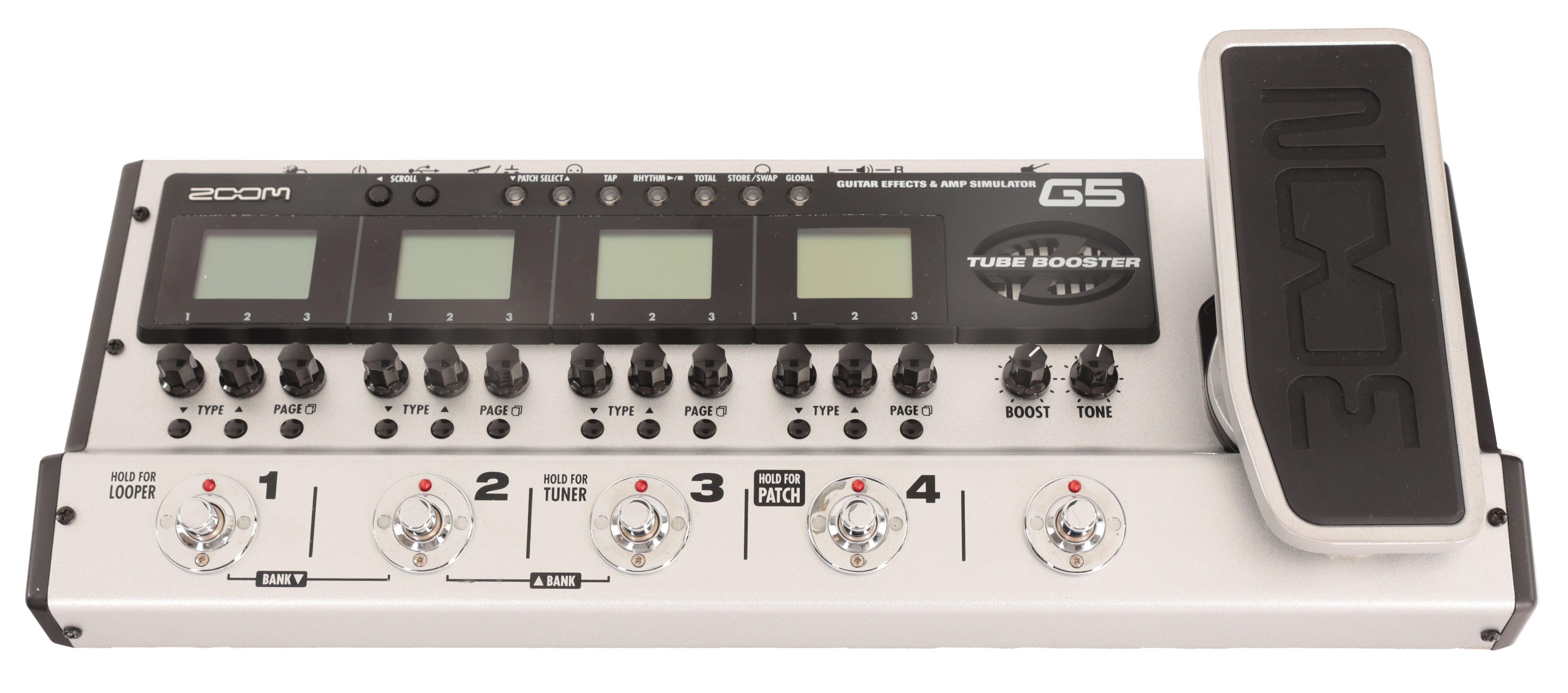 Second Hand Zoom G5 Guitar Amp and Effects Simulator Pedal 135 - SH-241-5135 (2).jpg