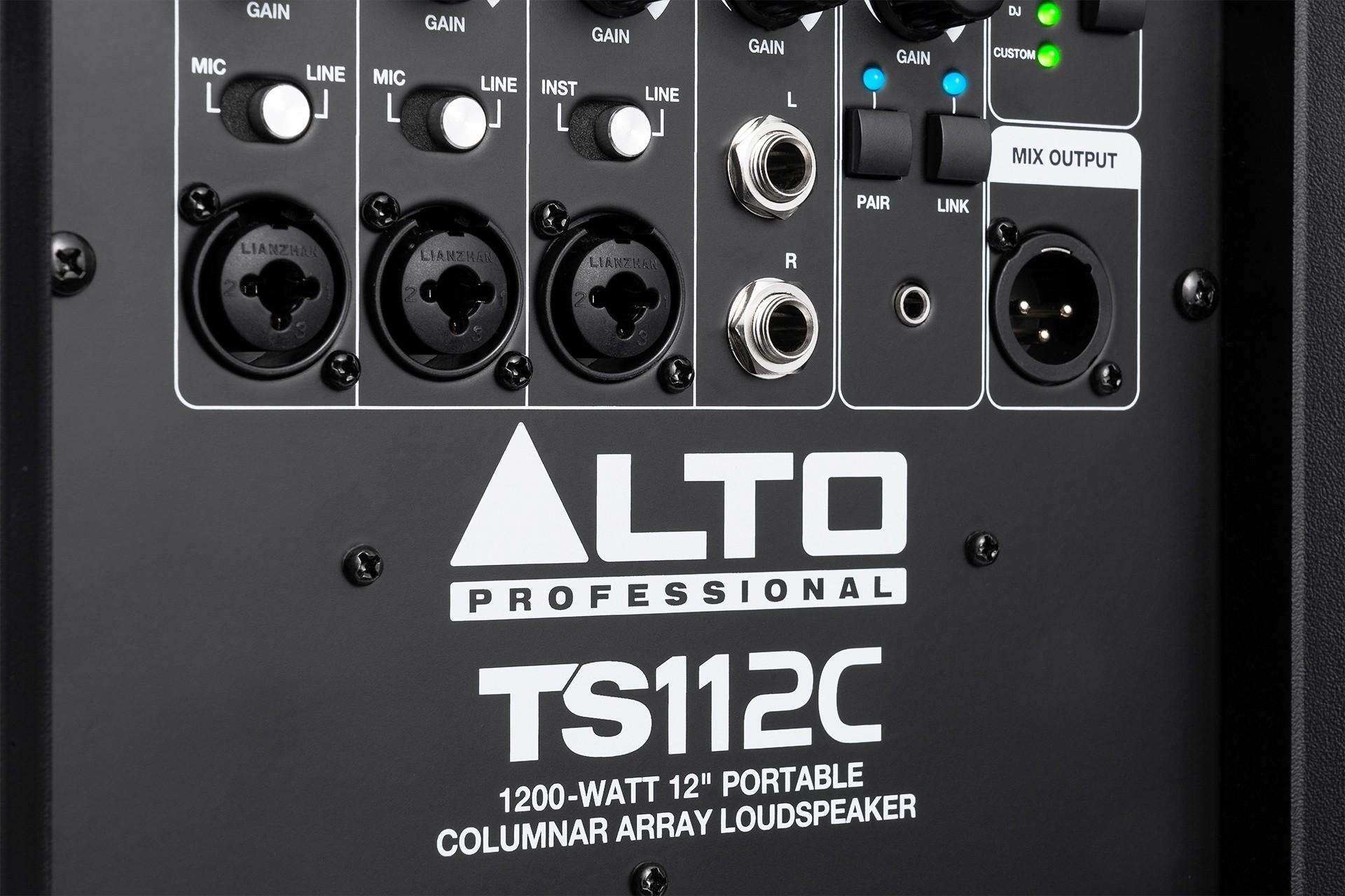 ALTO TS112C 1200-Watt Portable Powered Column Array PA System - TS112C_9.jpg