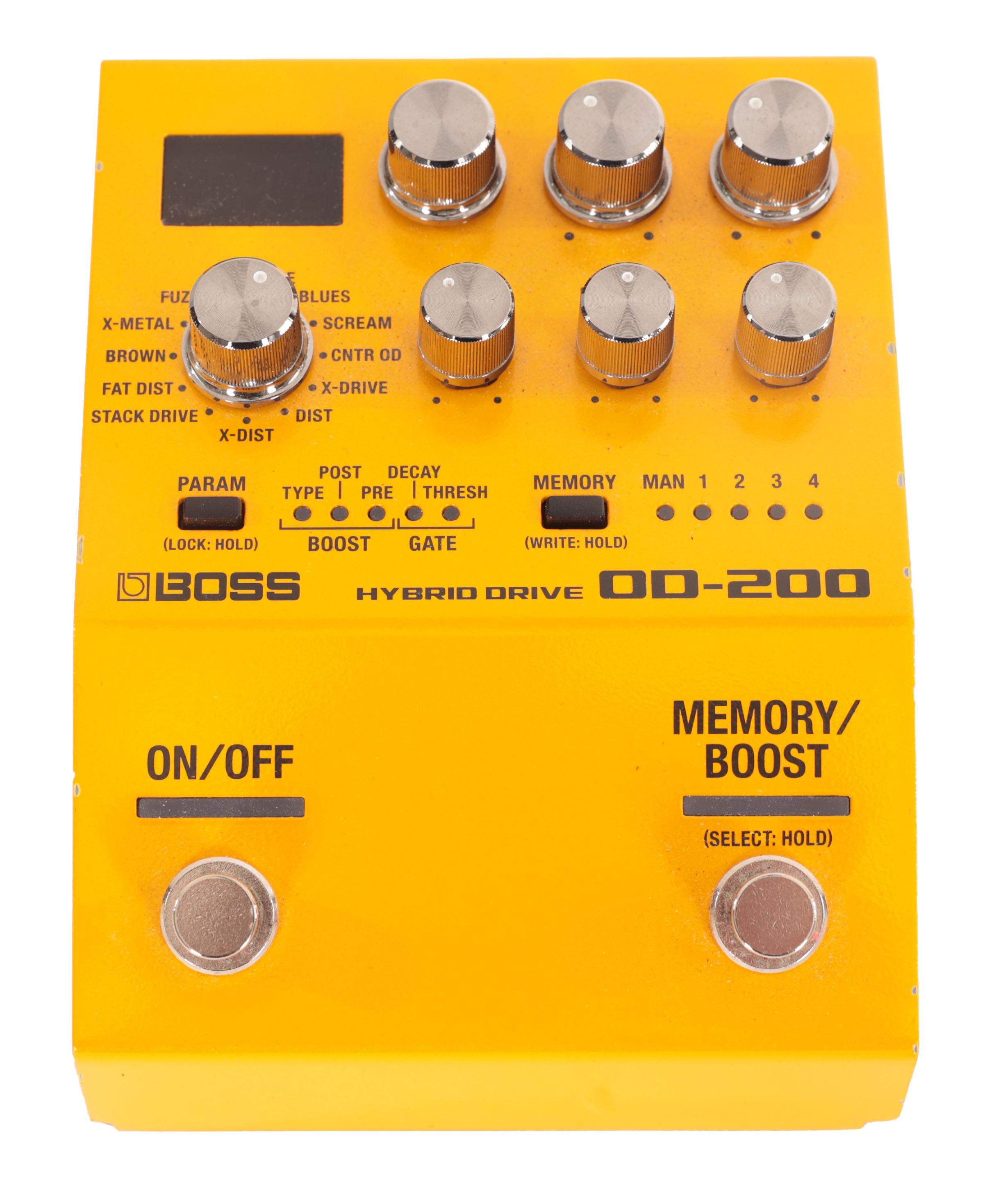 Second Hand Boss OD-200 Hybrid Drive Overdrive Pedal 105 - SH-241-5105 (2).jpg
