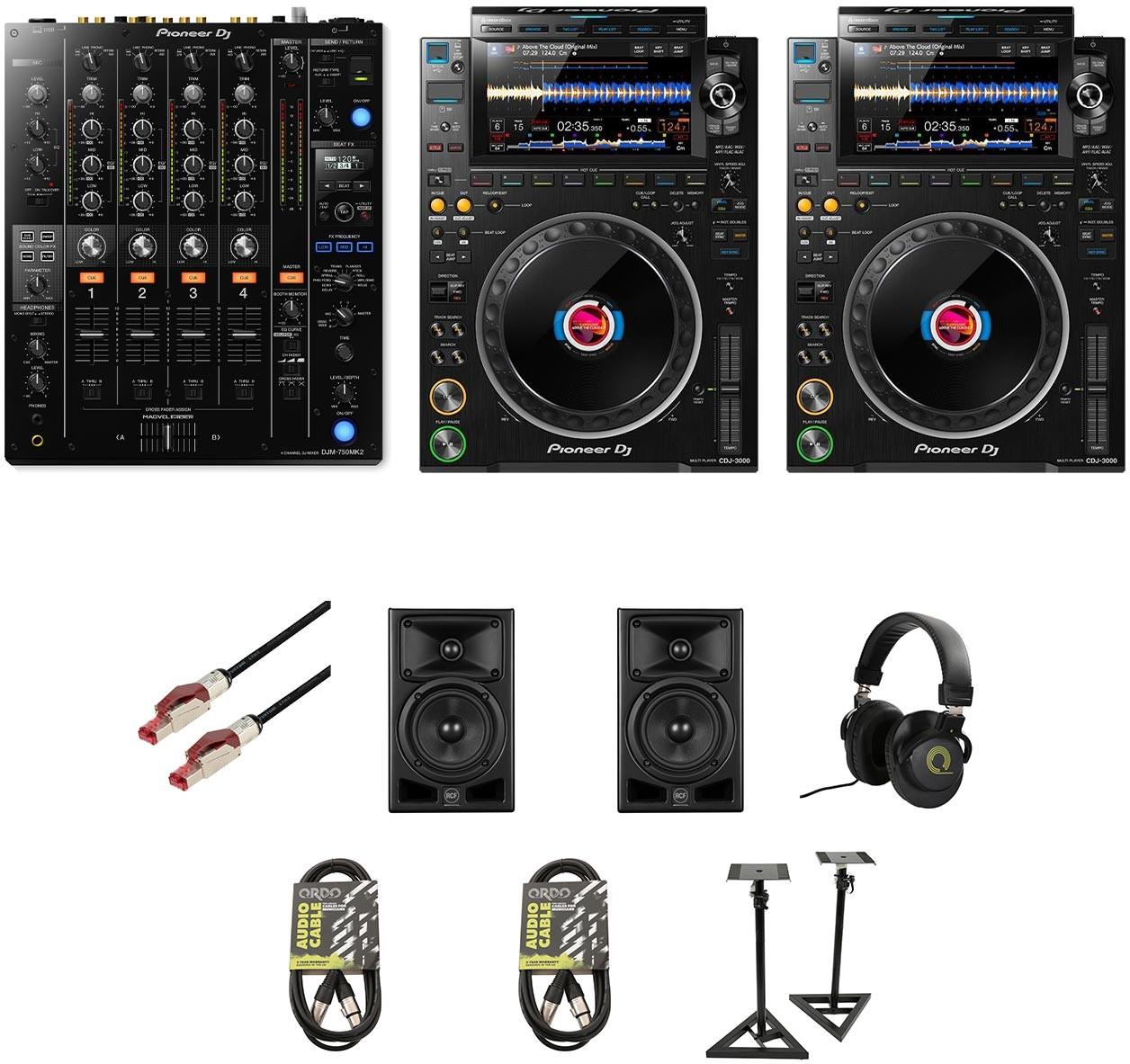 Pioneer DJM-750MK2 & Dual CDJ-3000 DJ Deck Bundle - _BUN-DJM-750MK2-4_1.jpg