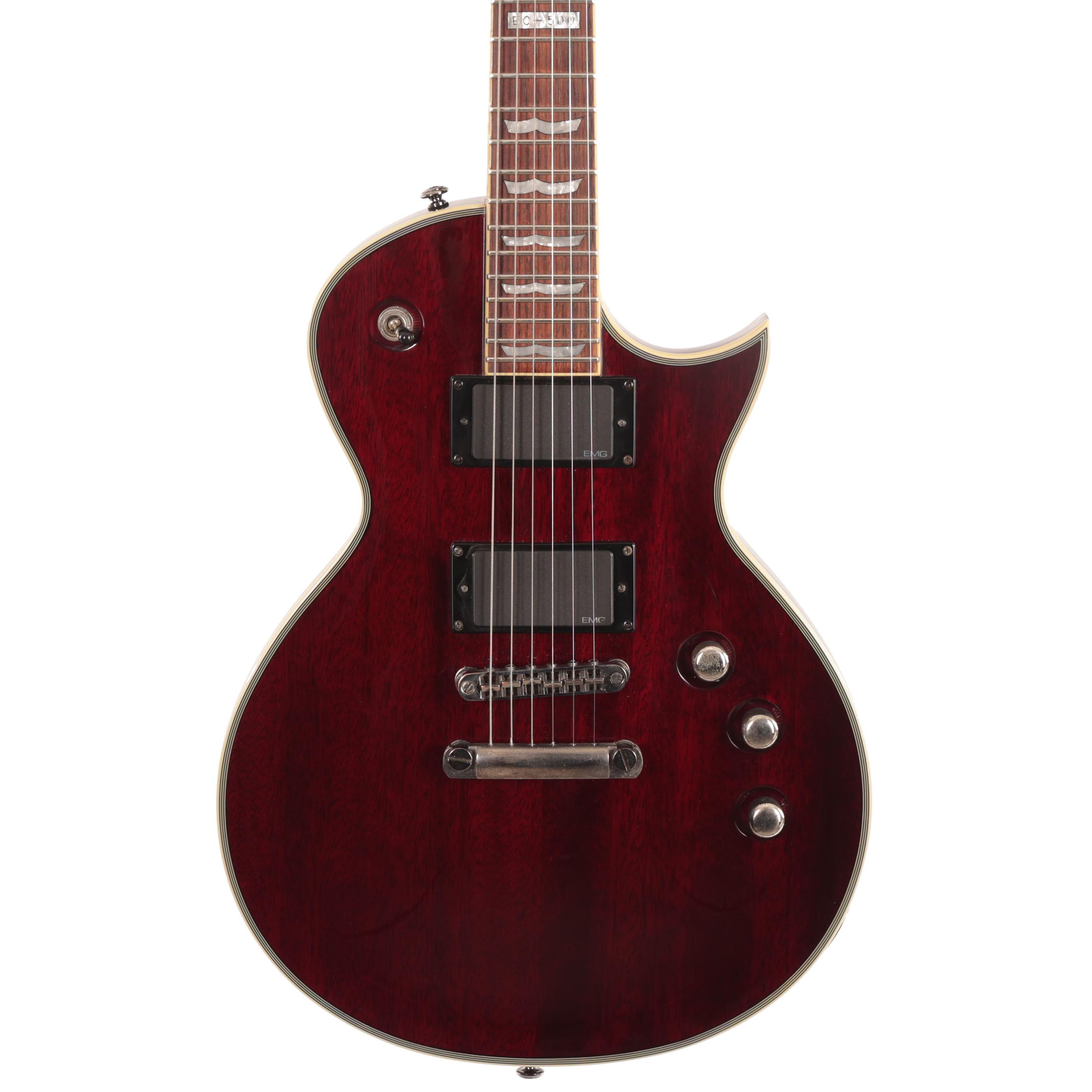 Second Hand ESP LTD EC-500 Electric Guitar in See Through Black Cherry 916 - SH-141-4916 (2).jpg