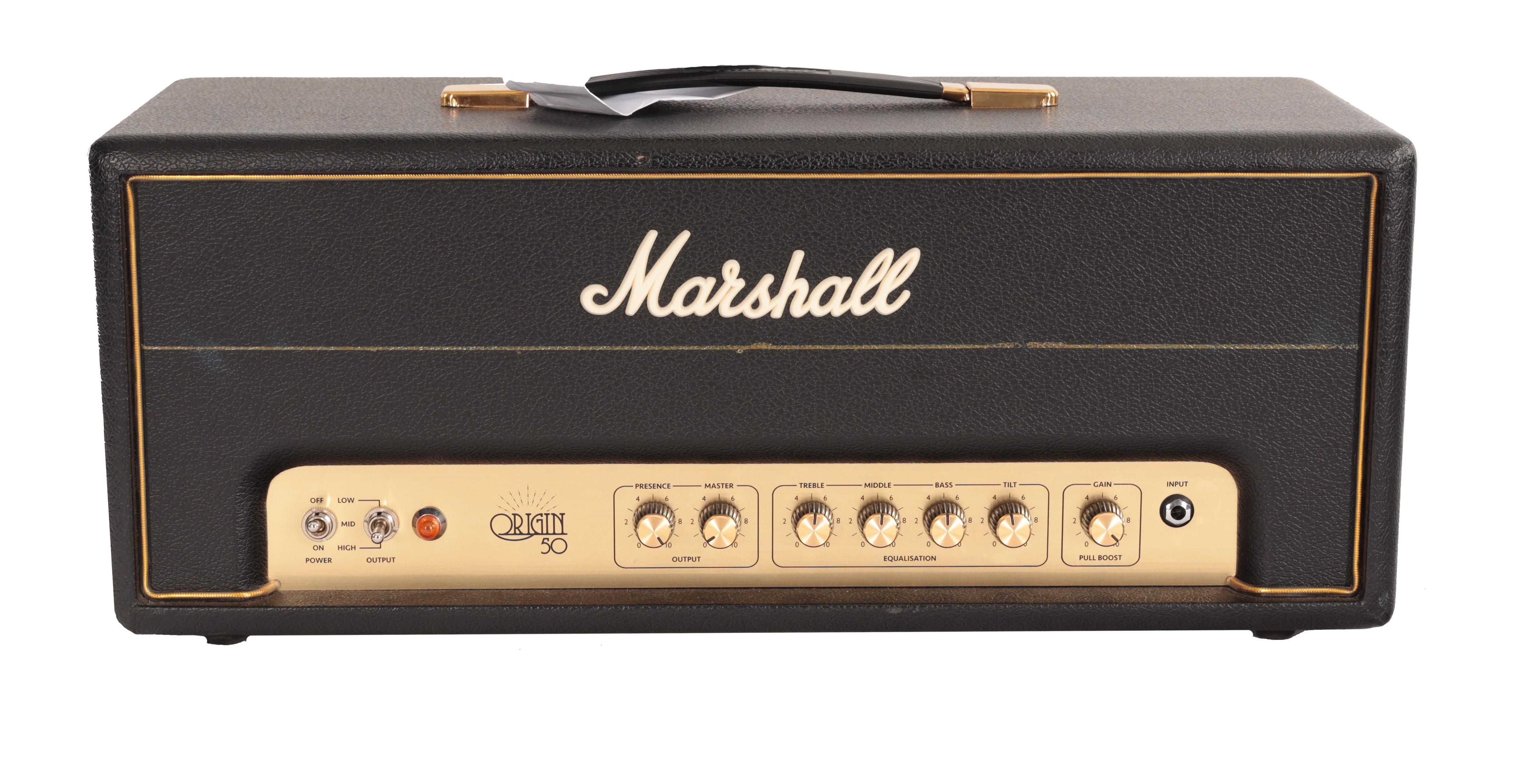 Second Hand Marshall Origin 50w Valve Guitar Amp Head 946 - SH-141-4946 (3).jpg