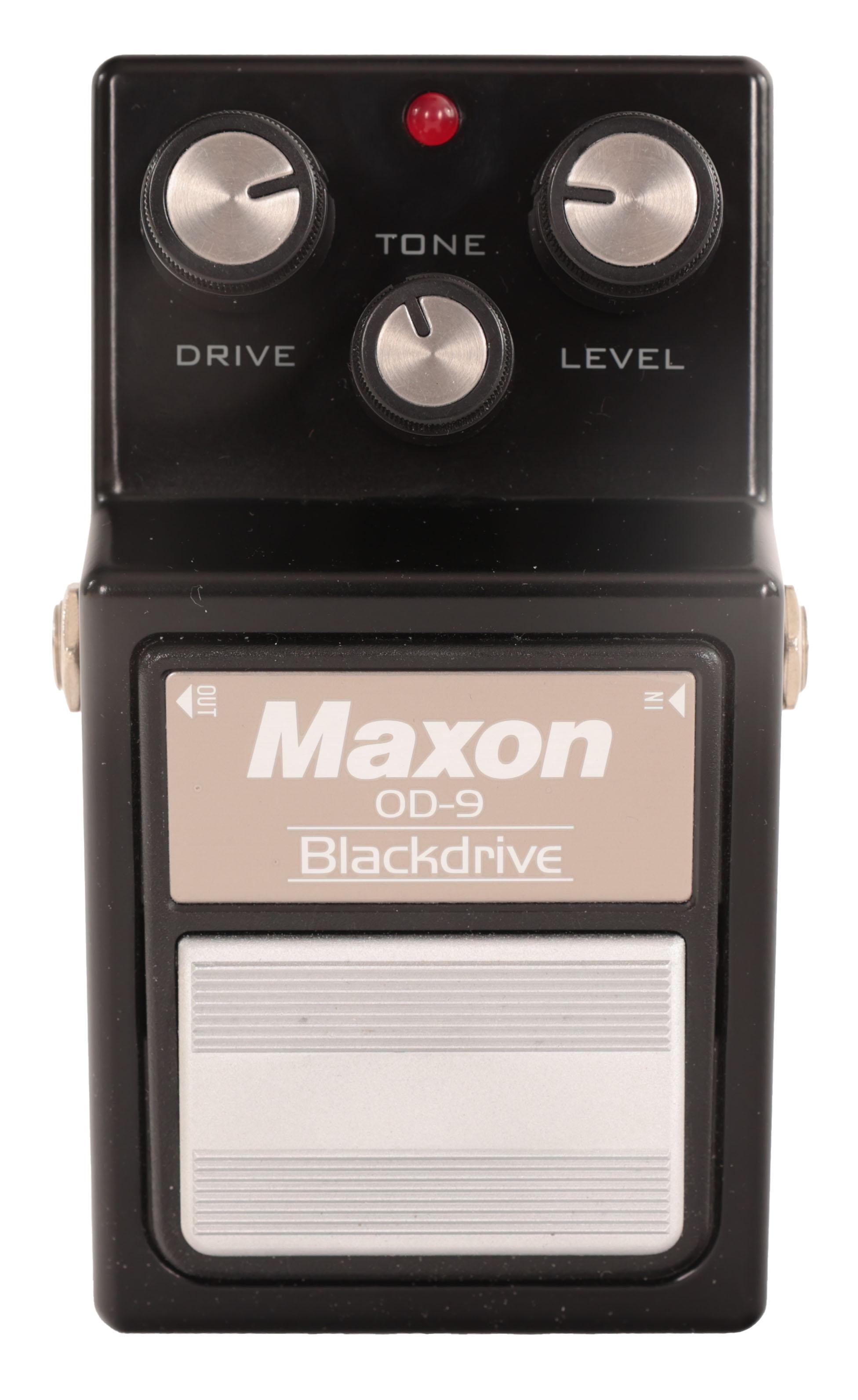 Second Hand Maxon Limited Edition OD-9 Blackdrive Overdrive Pedal 905 - SH-141-4905 (2).jpg