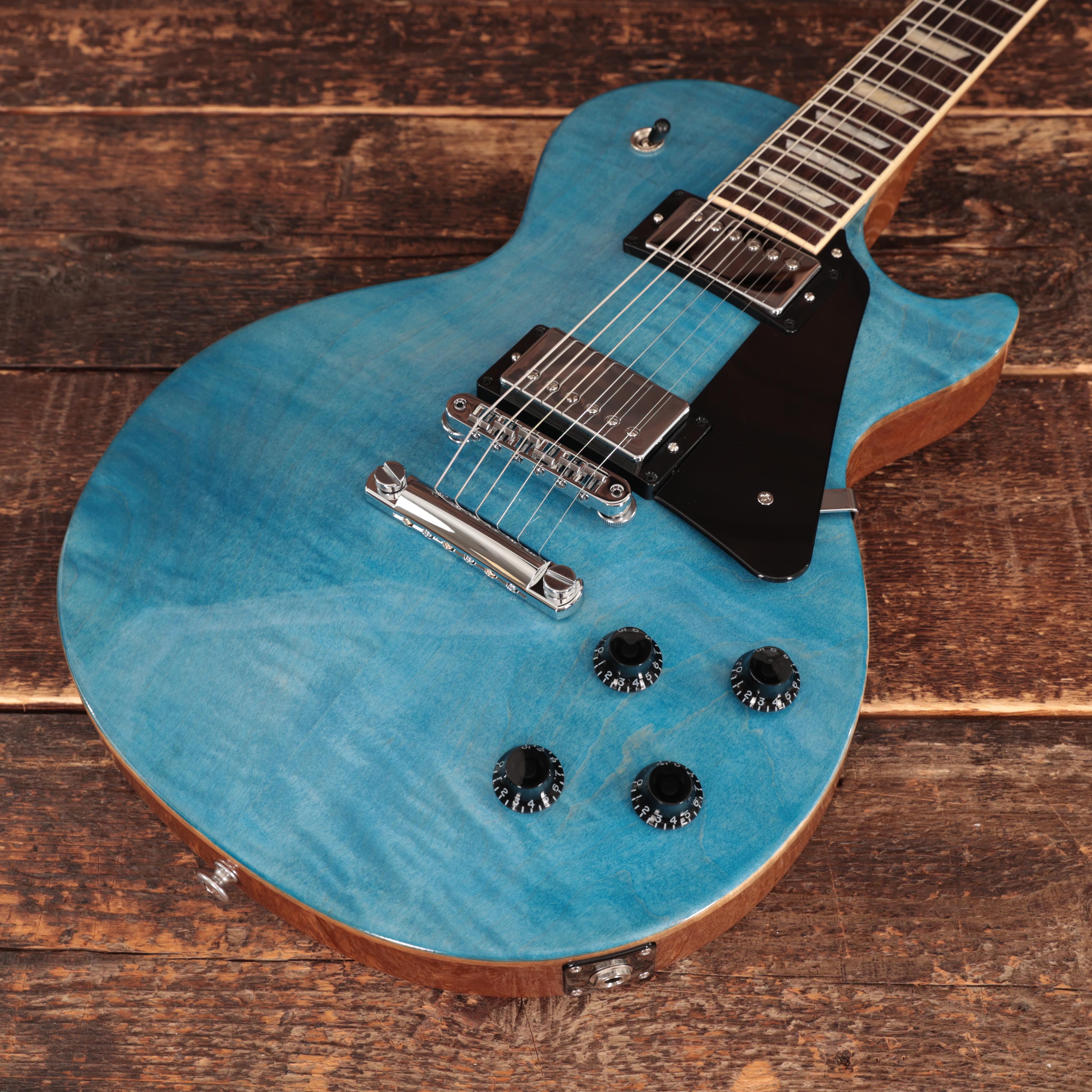 Gibson Les Paul Studio Figured in Ocean Blue - 204350338 (7).JPG