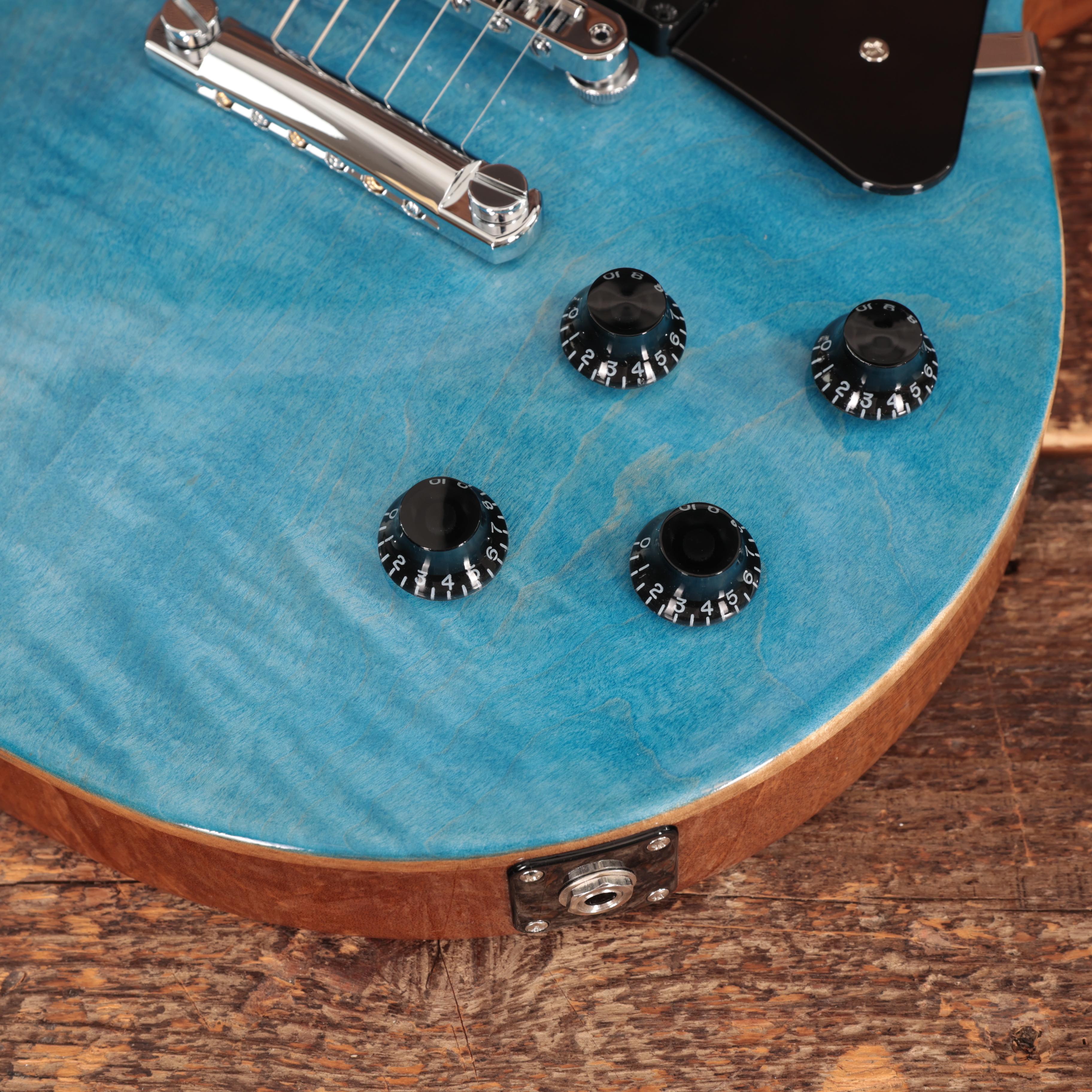 Gibson Les Paul Studio Figured in Ocean Blue - 204350338 (9).JPG