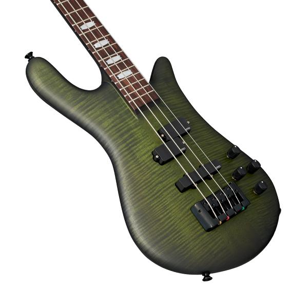 Spector Bass Guitar Euro 4 LX Bass Guitar in Haunted Moss - EURO4LXHMM_Slant.jpg