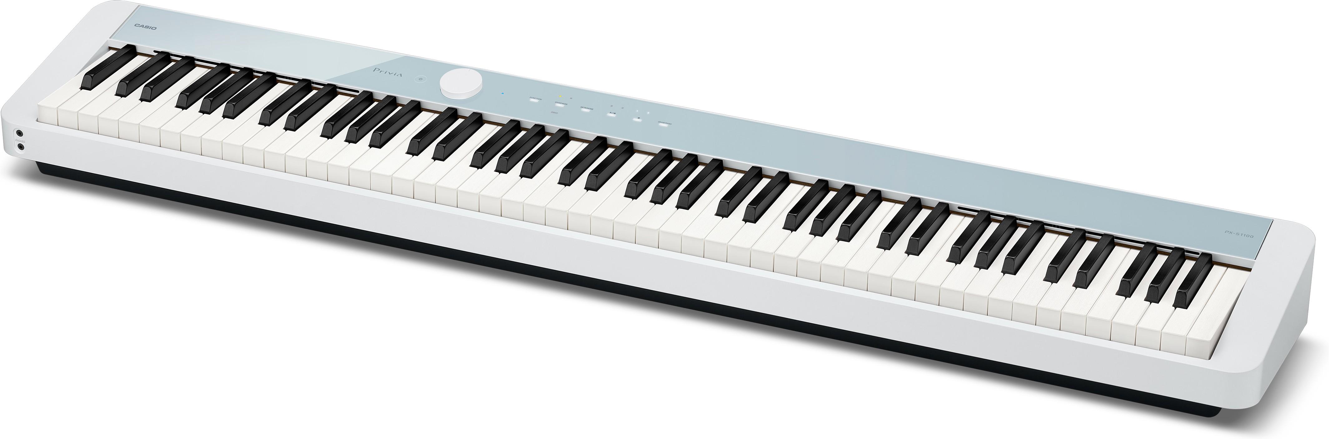 Casio PX-S1100 Digital Piano in Calm Blue With Stool Stand and