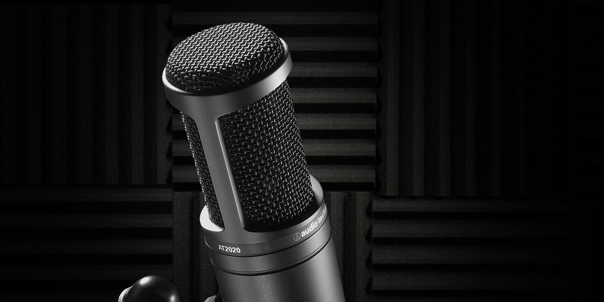 Audio-Technica AT2020 Condenser Mic - Andertons Music Co.