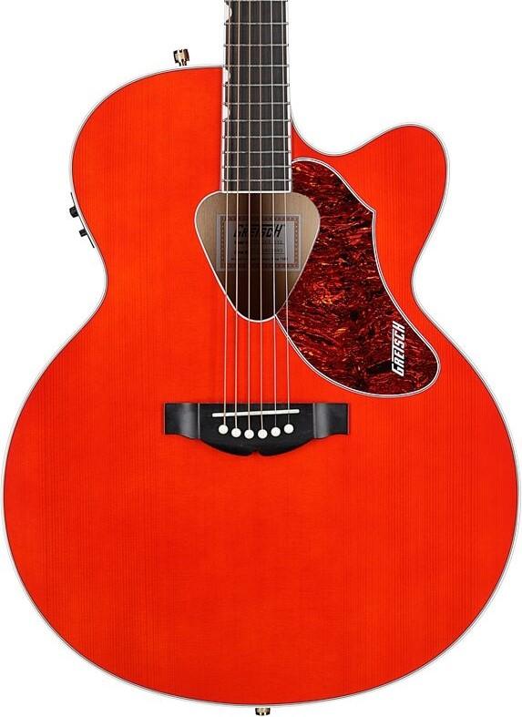 Gretsch G5022CE Rancher Jumbo Electro Acoustic in Western Orange Stain - Gretsch G5022CE Rancher Jumbo Cutaway orange 5.jpg