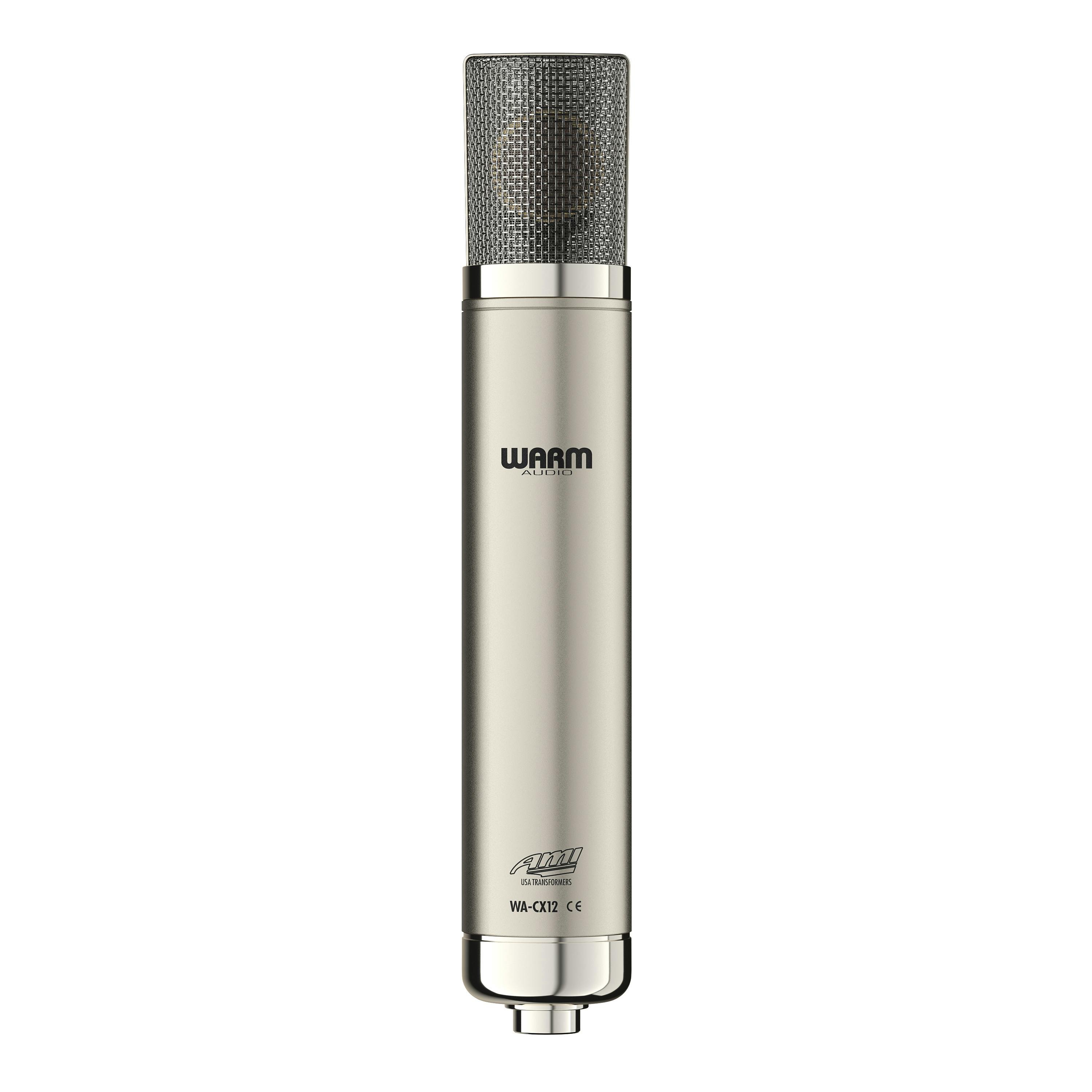 Warm Audio WA-CX12 Tube Condenser Microphone - 516934-Copy of WA-CX12 Back_No Shockmount.jpg