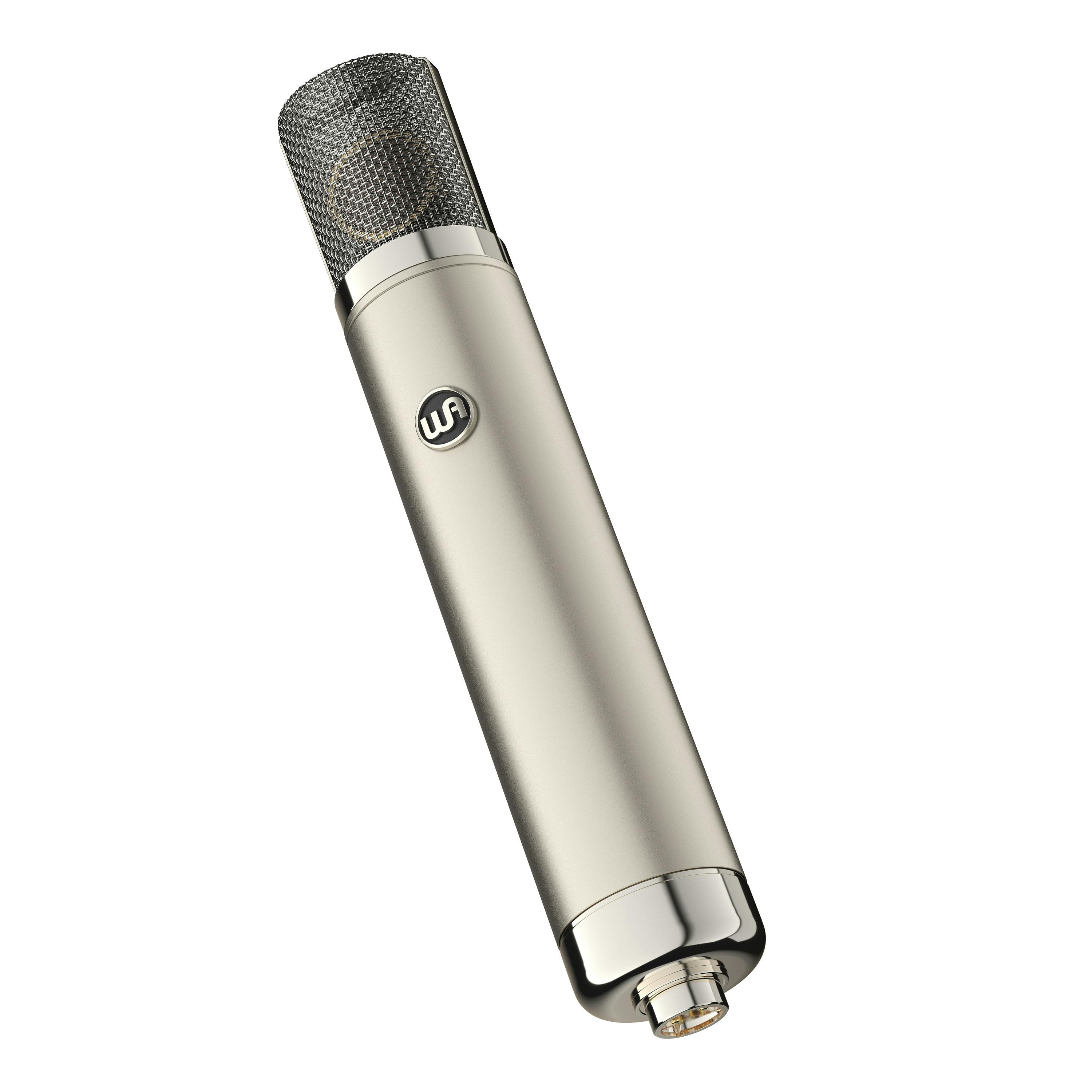 Warm Audio WA-CX12 Tube Condenser Microphone - 516935-Copy of WA-CX12 Three Qtr_No Shockmount.jpg