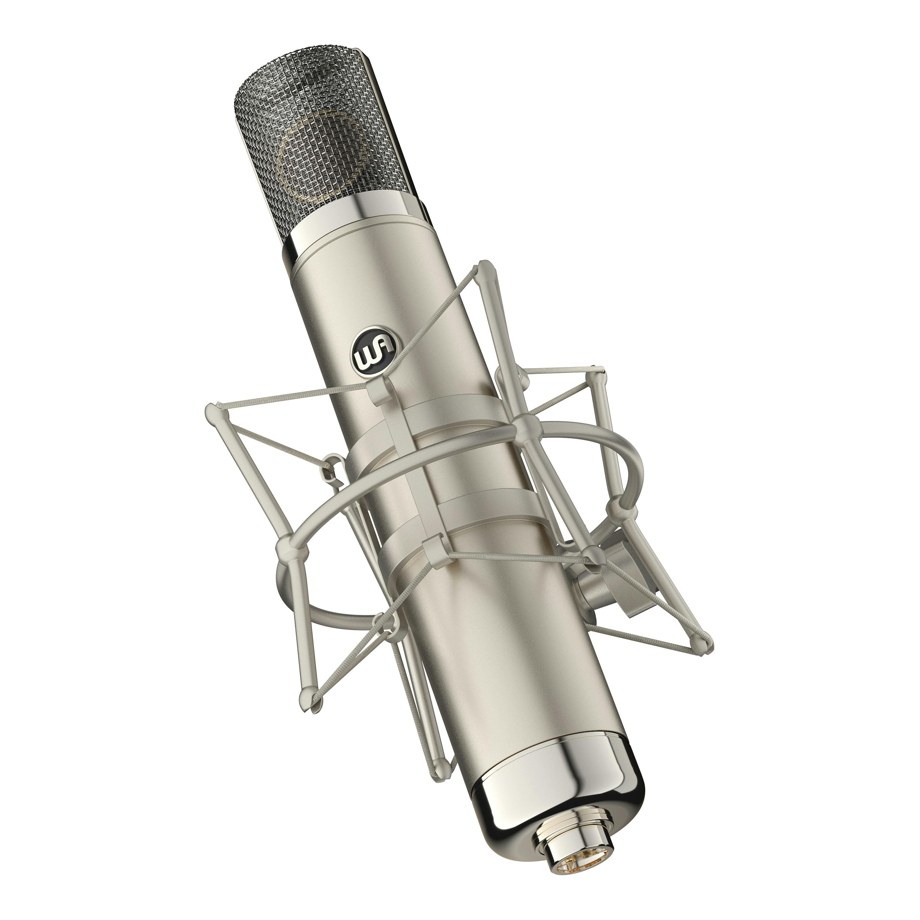 Warm Audio WA-CX12 Tube Condenser Microphone - 516937-Copy of WA-CX12 Three Qtr_With Shockmount.jpg