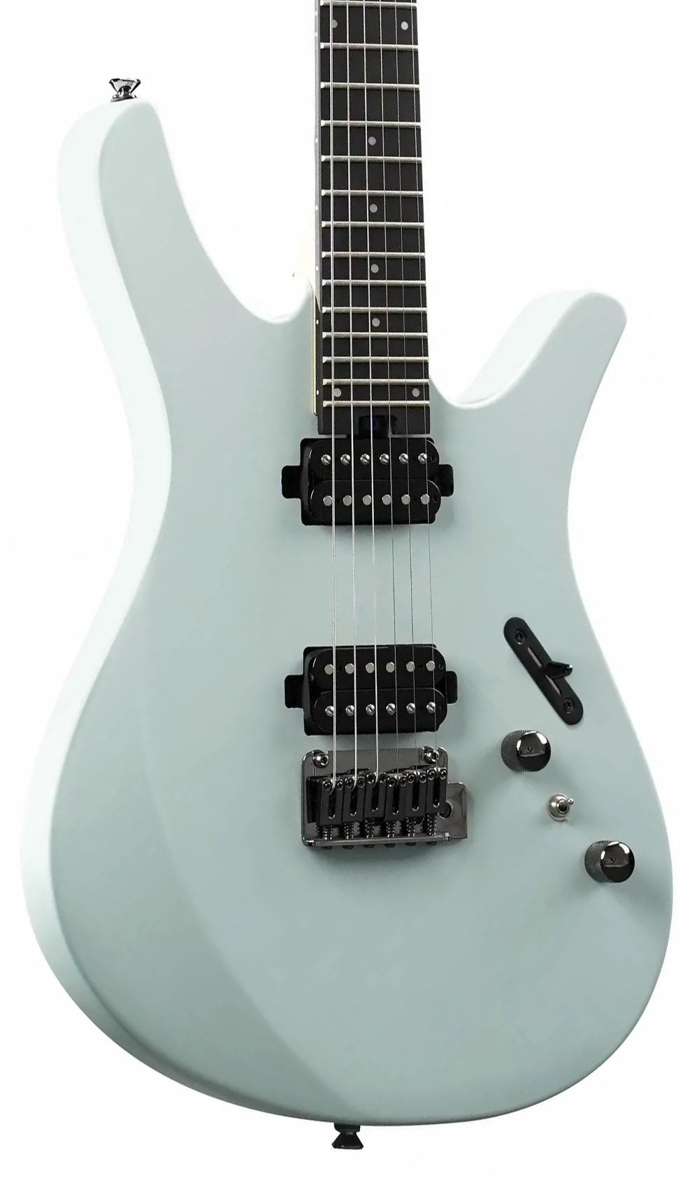 Divitone MF Studio C Electric Guitar in Flurite Green - Divitone Studio C Cyan cropped.jpg