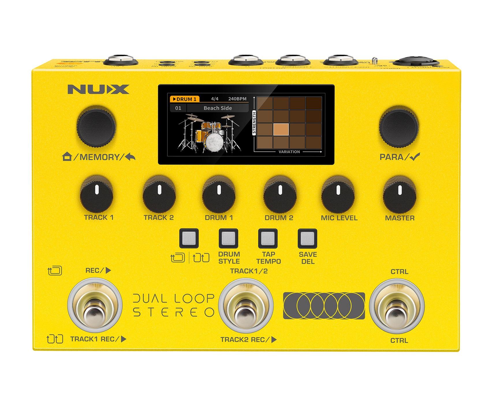 Nux Dual Loop Stereo Pedal - DualLoopStereo_NML_3DLS_W_01.jpg