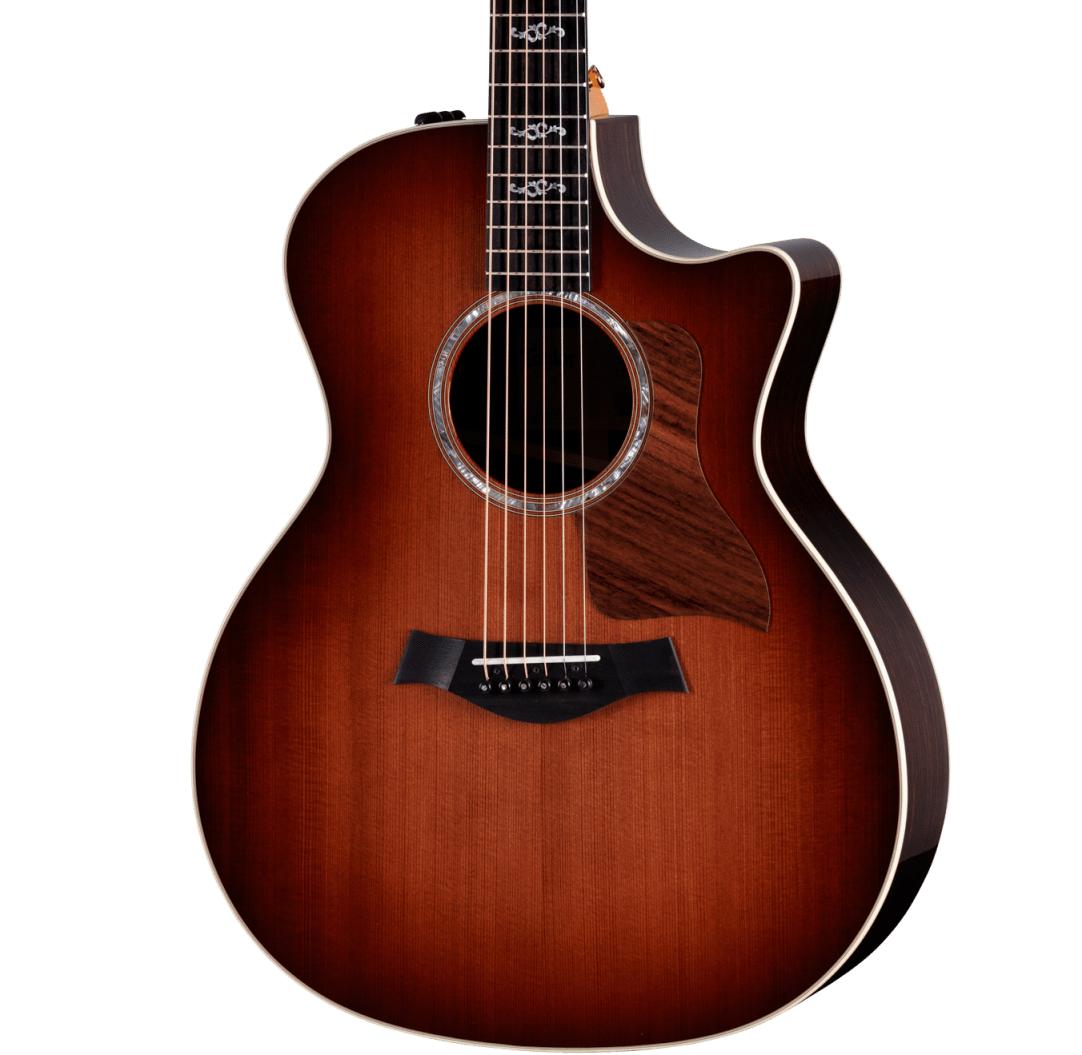 Taylor Sunset Boulevard Collection 714ce Electro Acoustic in Sunset Edgeburst  - Taylor-Sunset-Blvd-714ce-1203135098-FrontLeft-2025 cropped.jpg